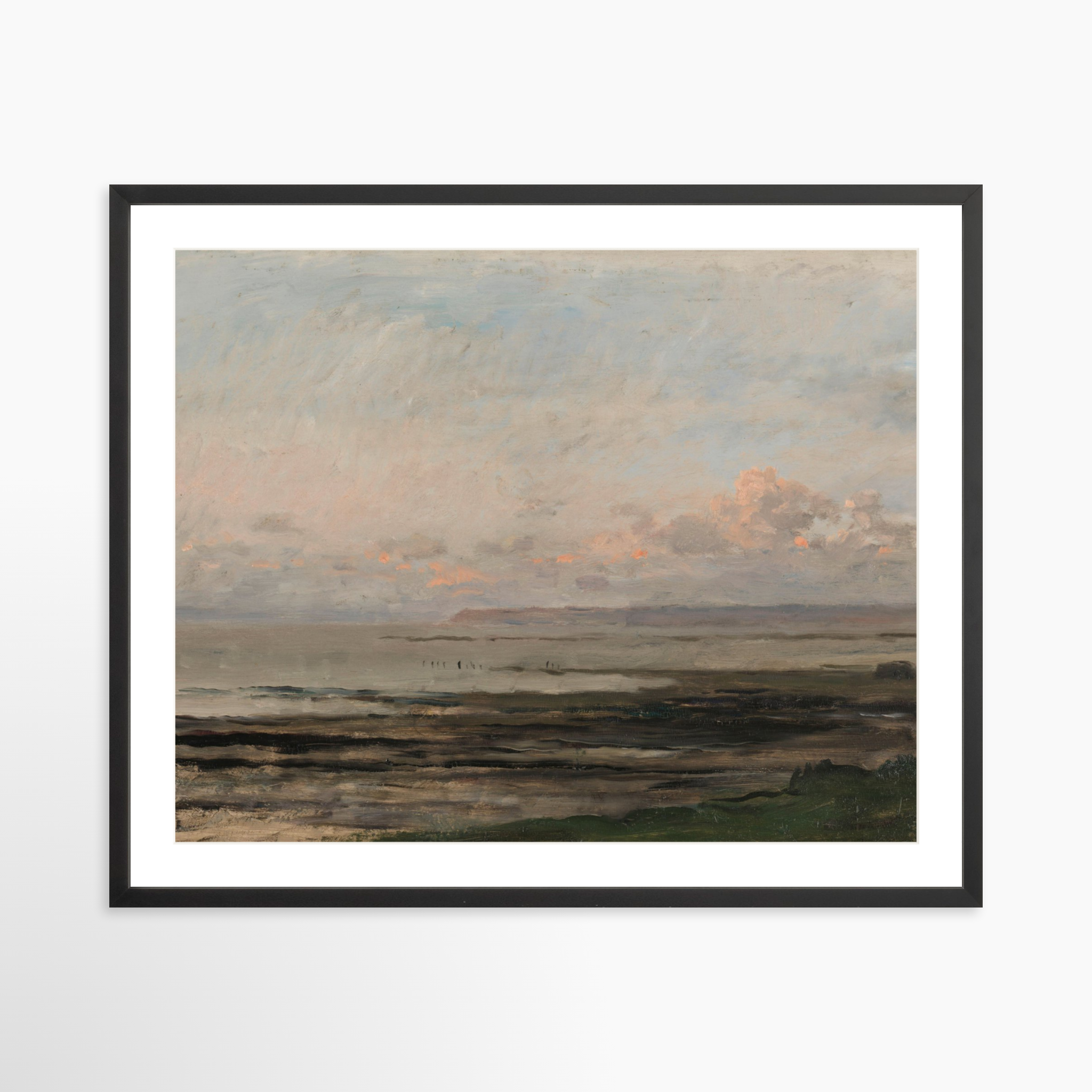 30x24 / Black Frame + White Mat