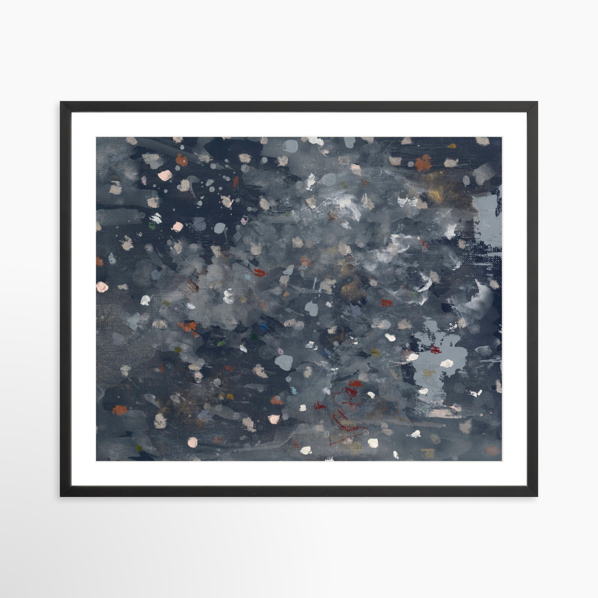 30x24 / Black Frame + White Mat