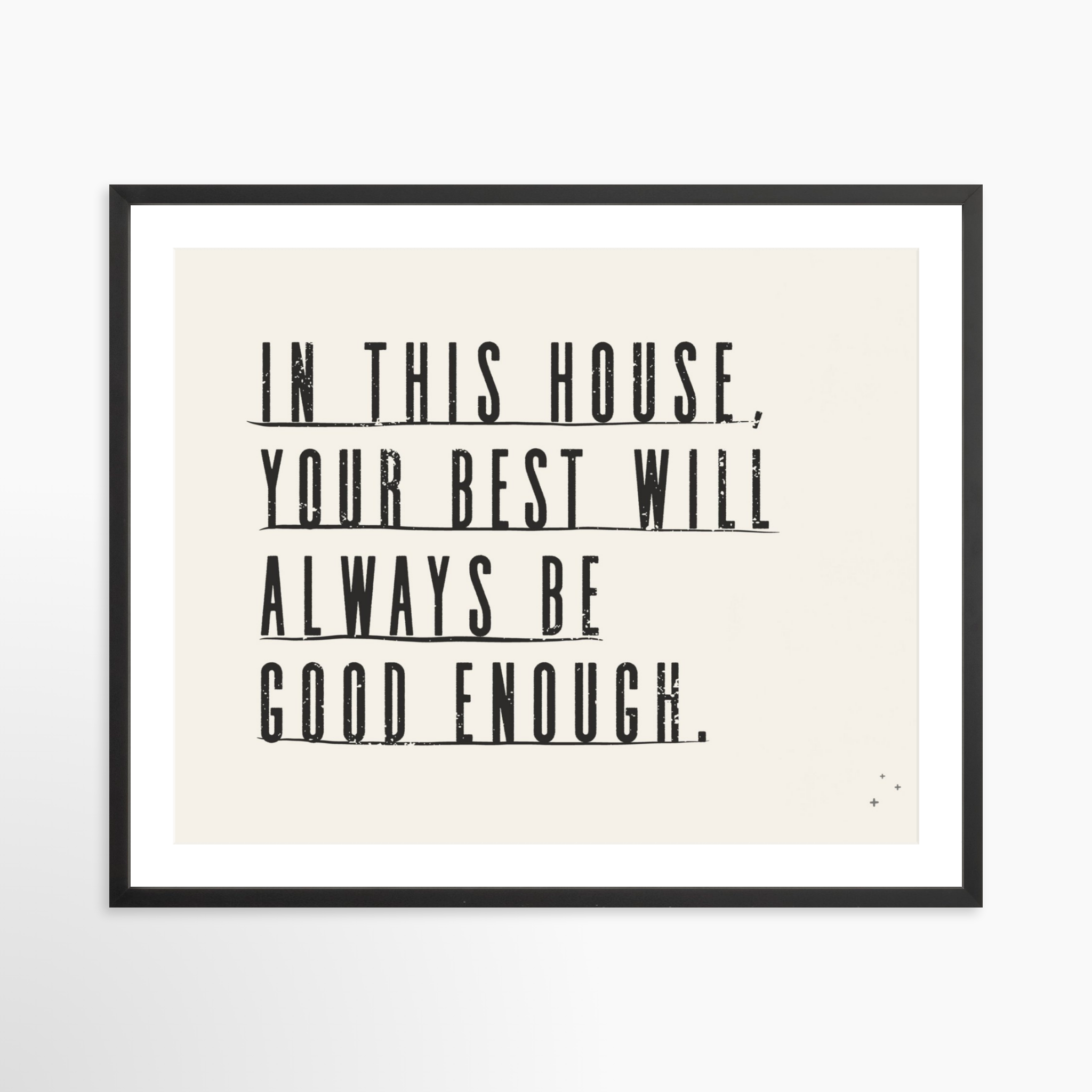 30x24 / Black Frame + White Mat