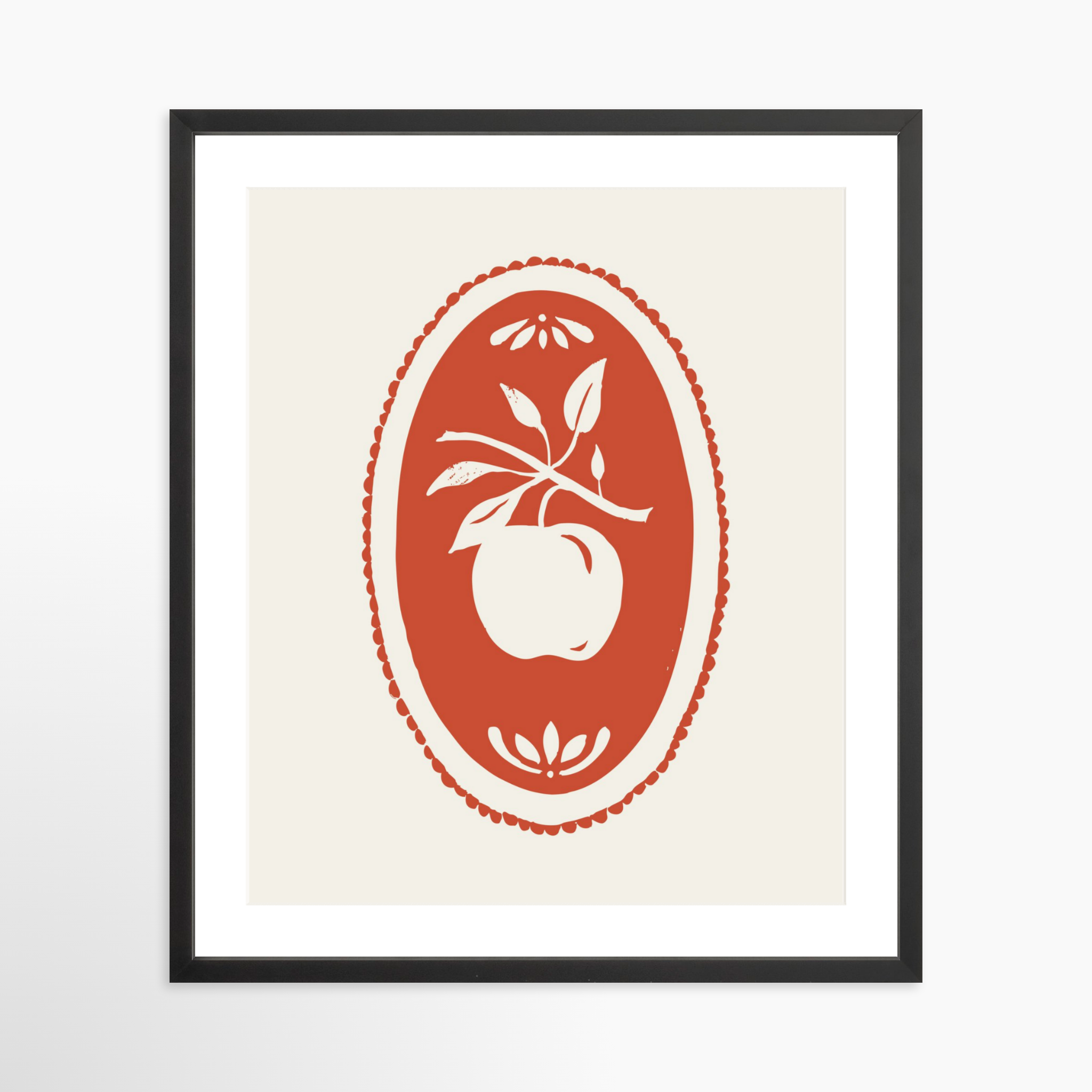 20x24 / Black Frame + White Mat