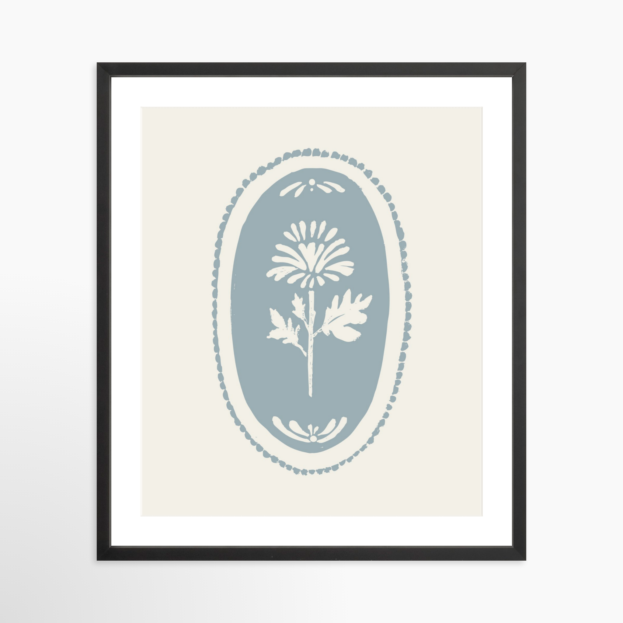 20x24 / Black Frame + White Mat