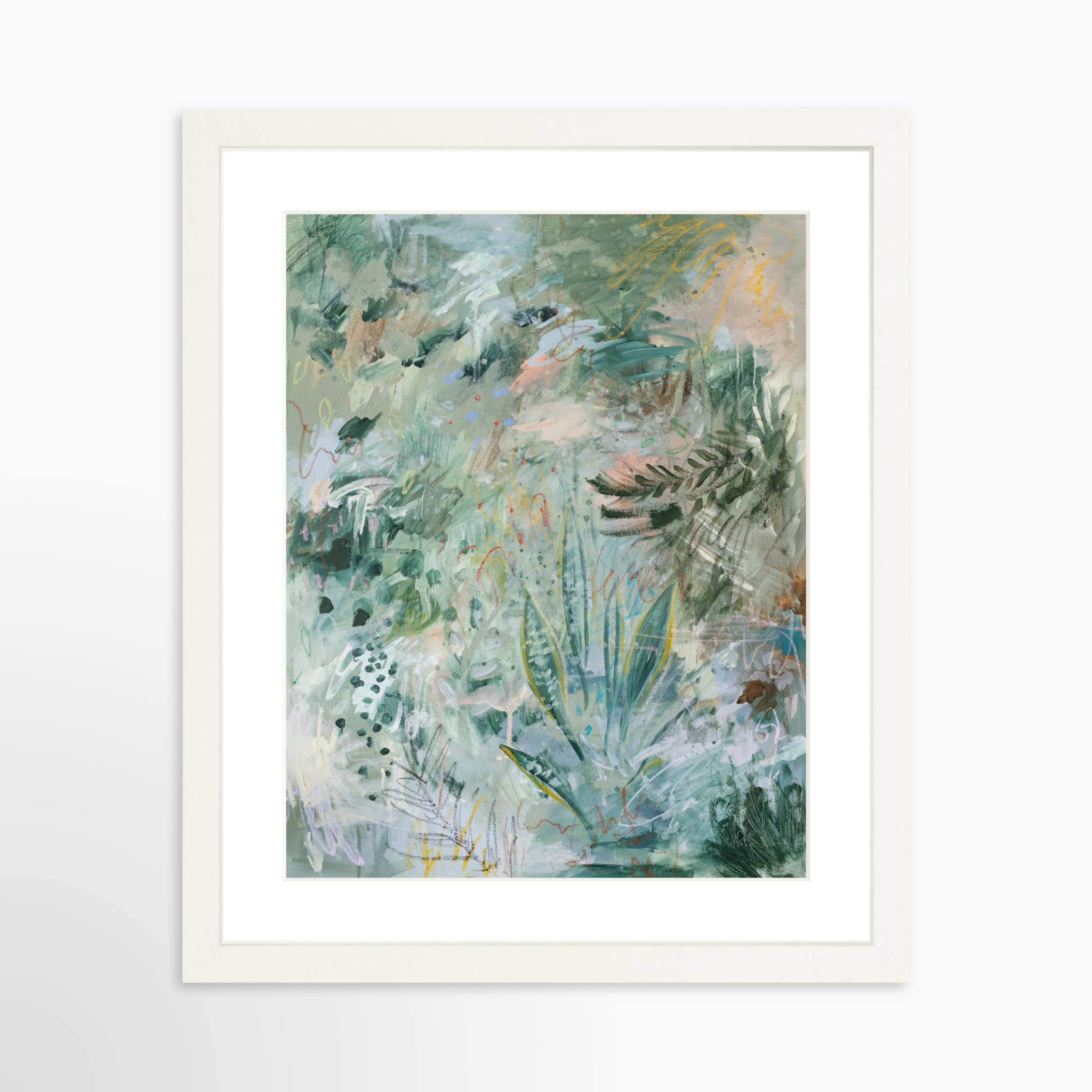 11.14 / White Frame + White Mat