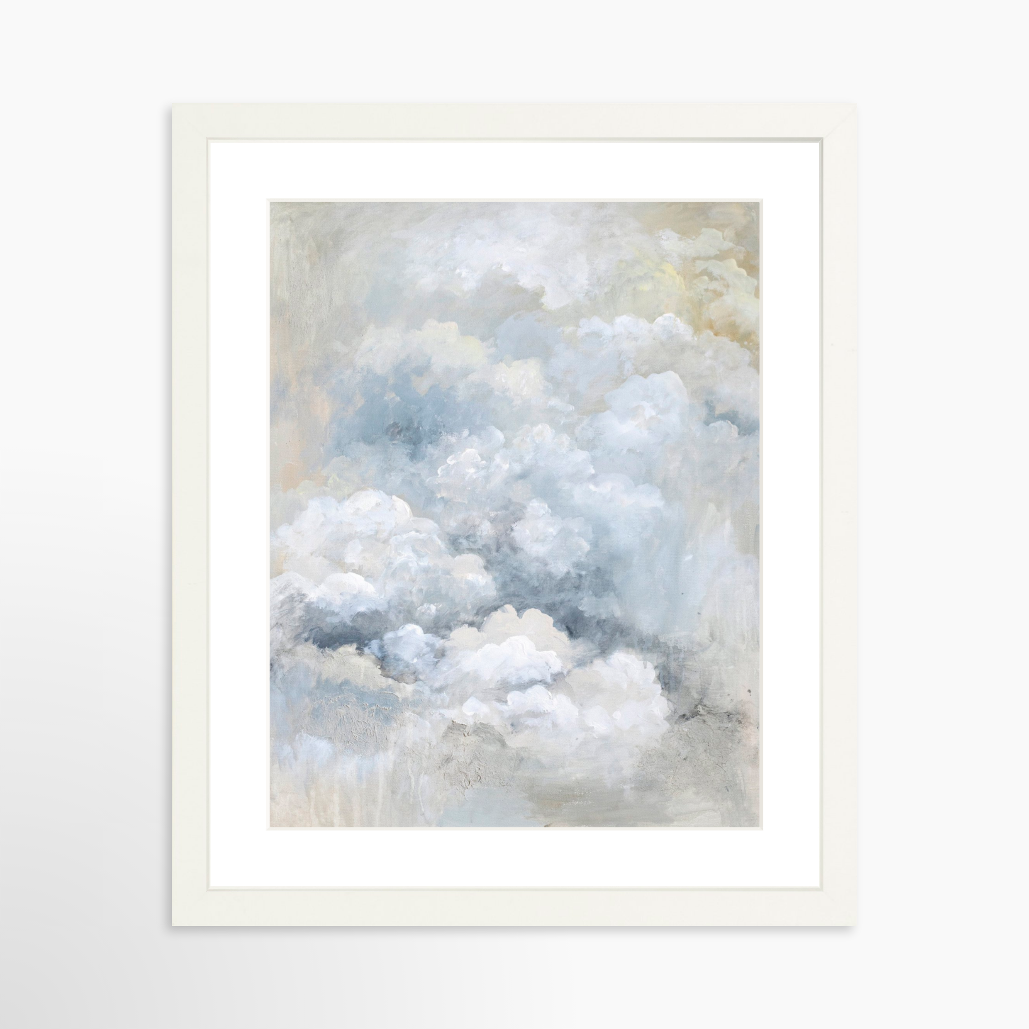 11x14 / White Frame + White Mat