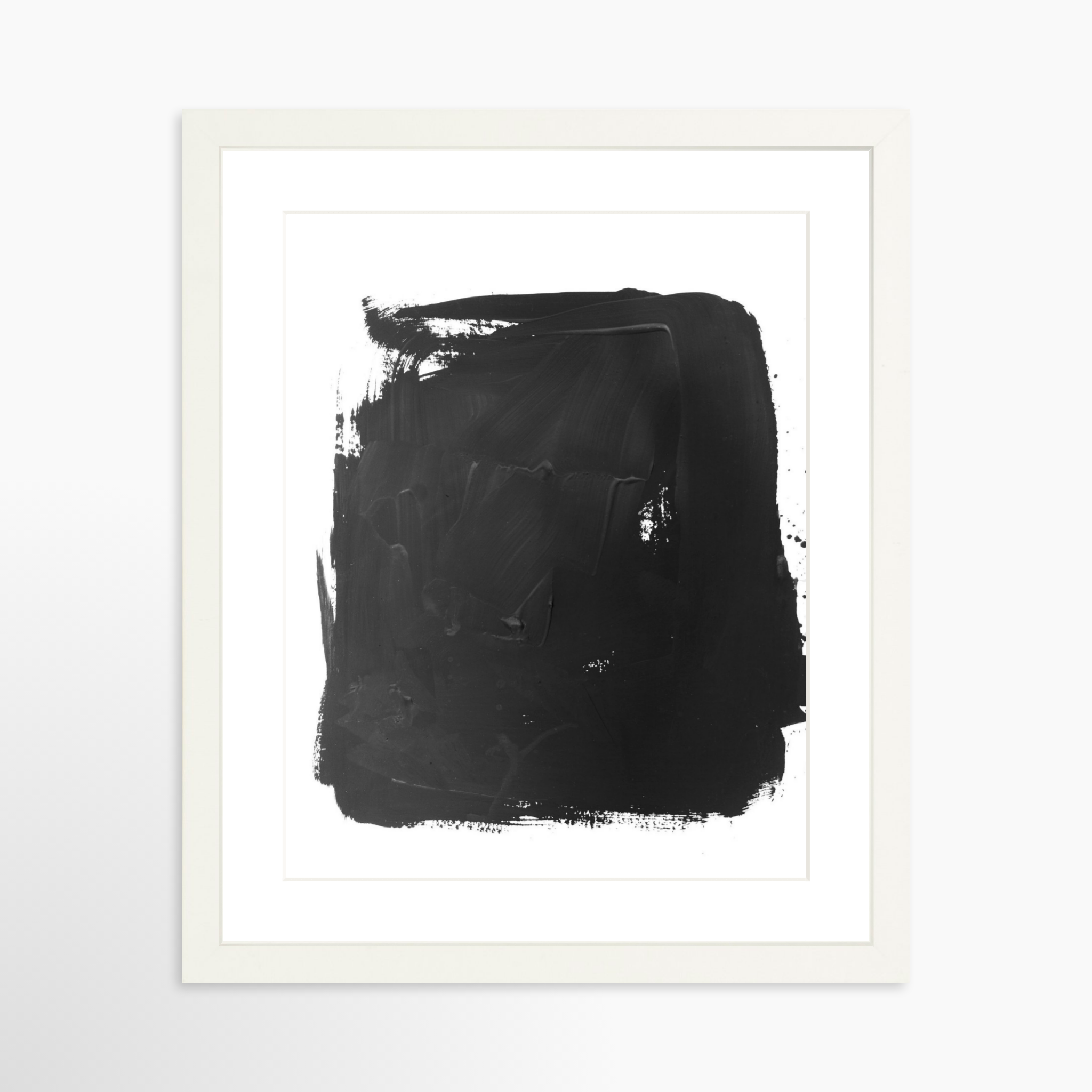 11x14 / White Frame + White Mat