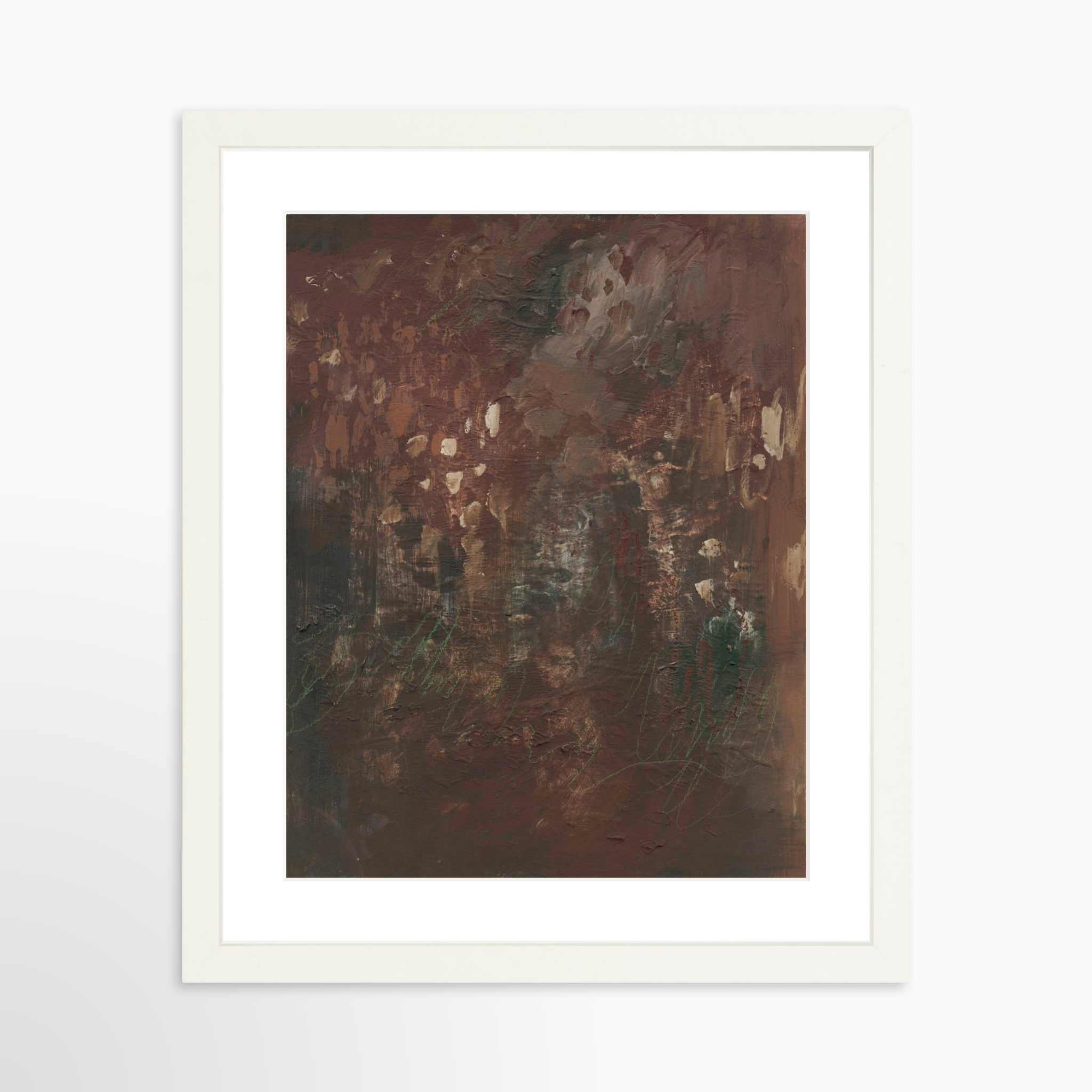 11x14 / White Frame + White Mat