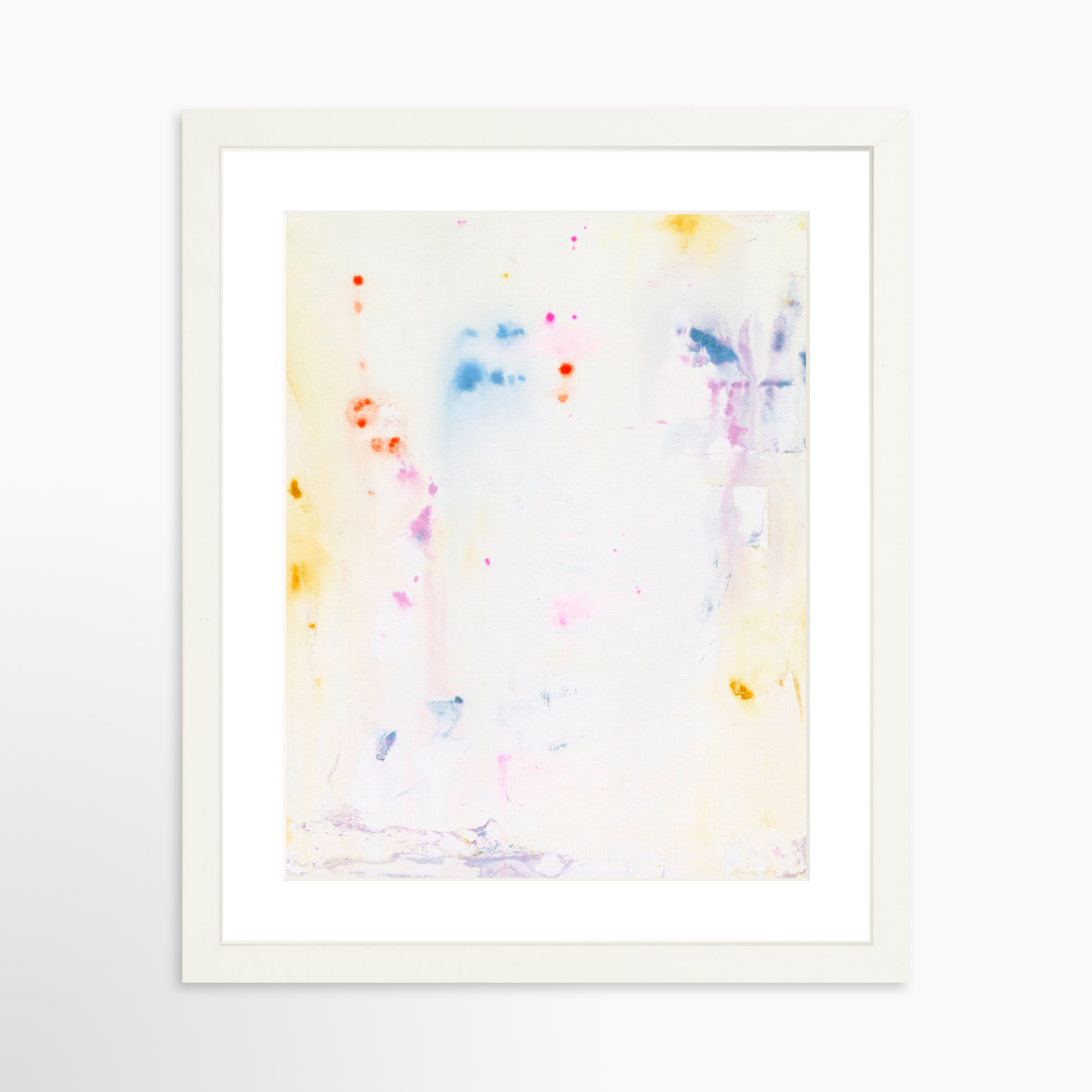 11x14 / White Frame + White Mat