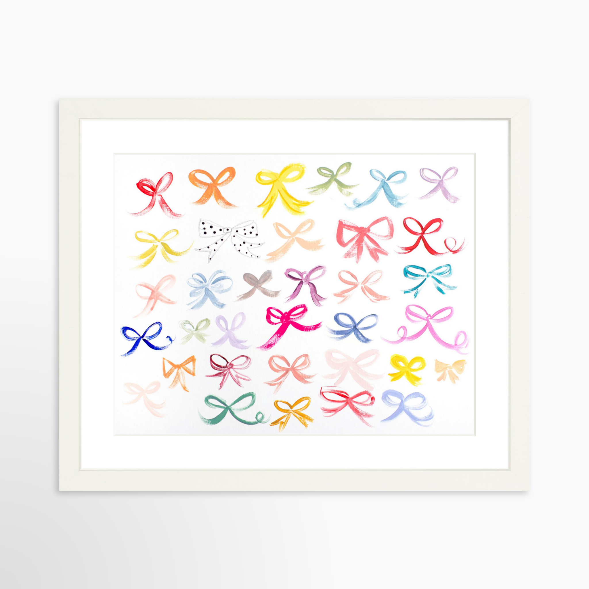 14x11 / White Frame + White Mat