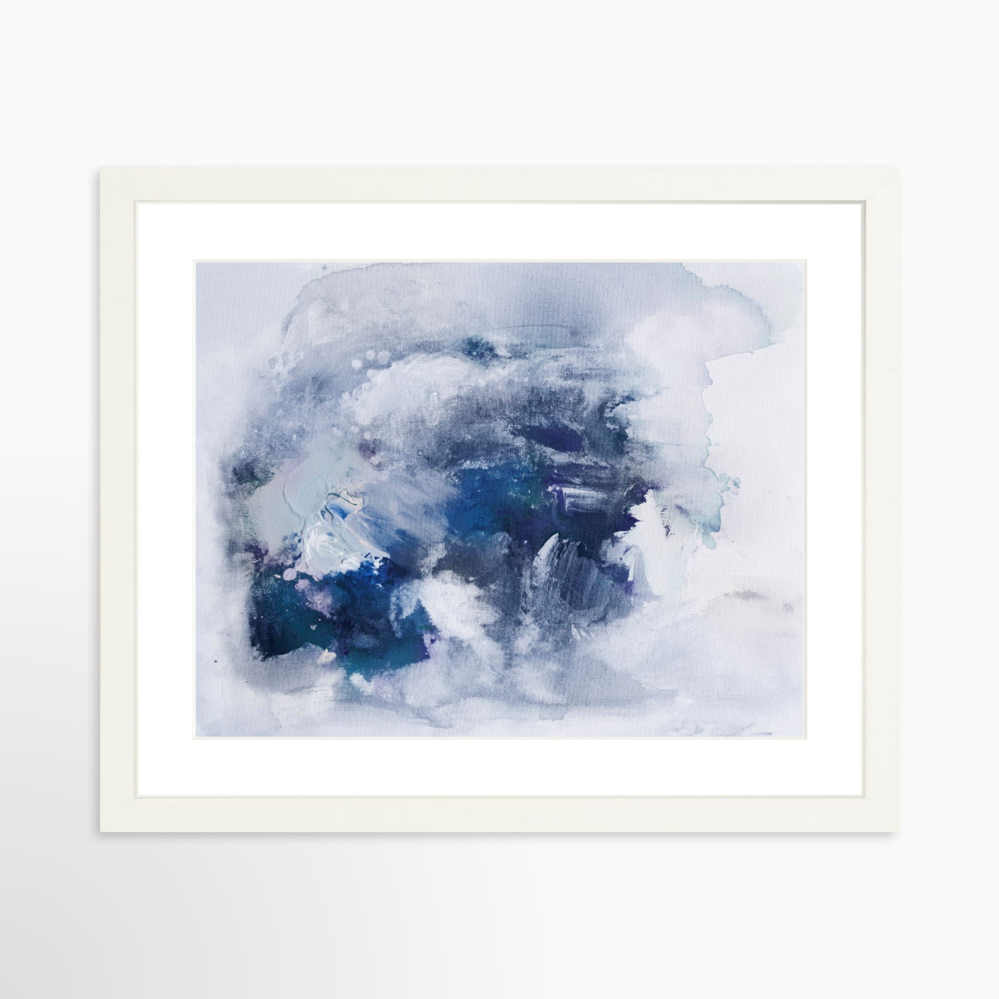 14x11 / White Frame + White Mat