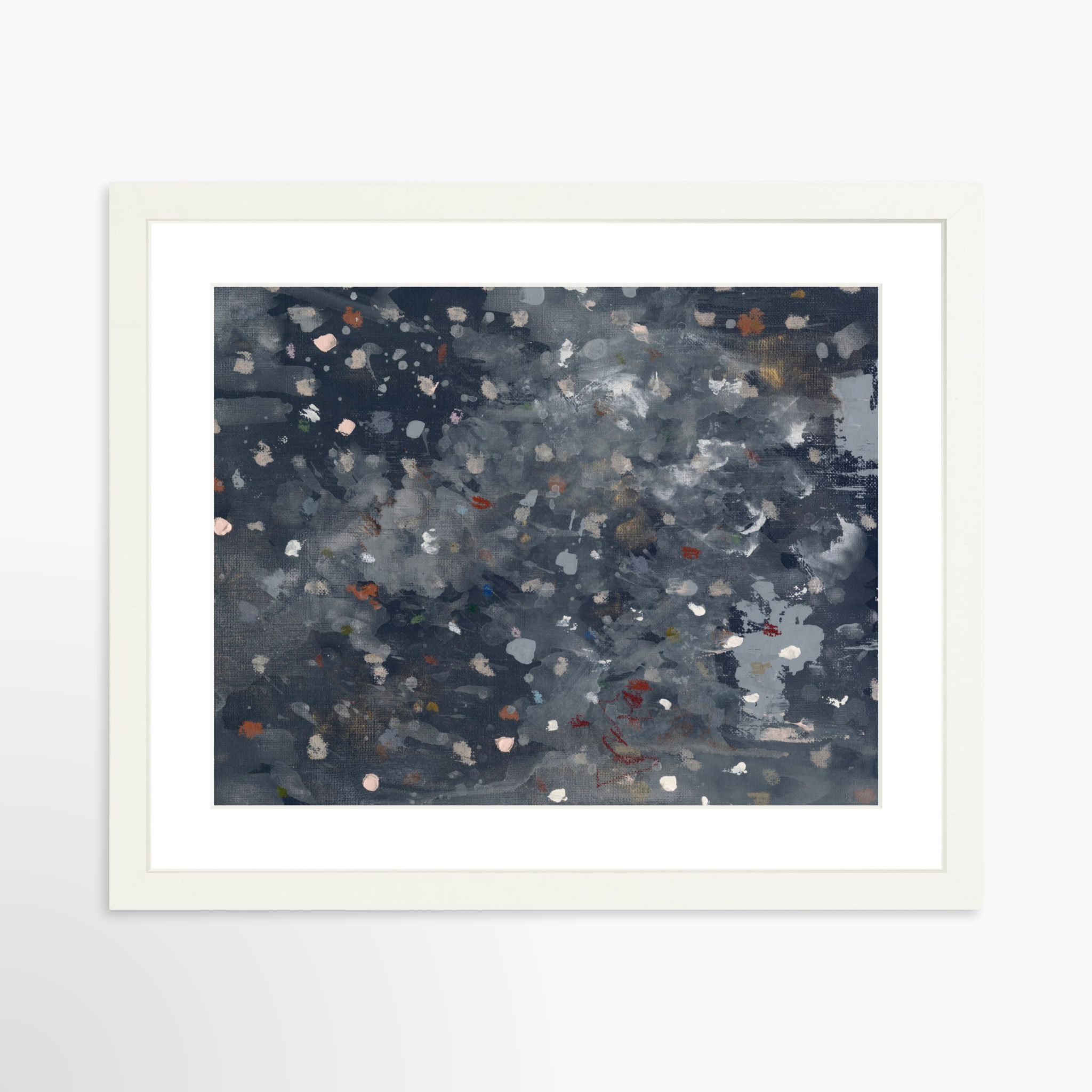 14x11 / White Frame + White Mat