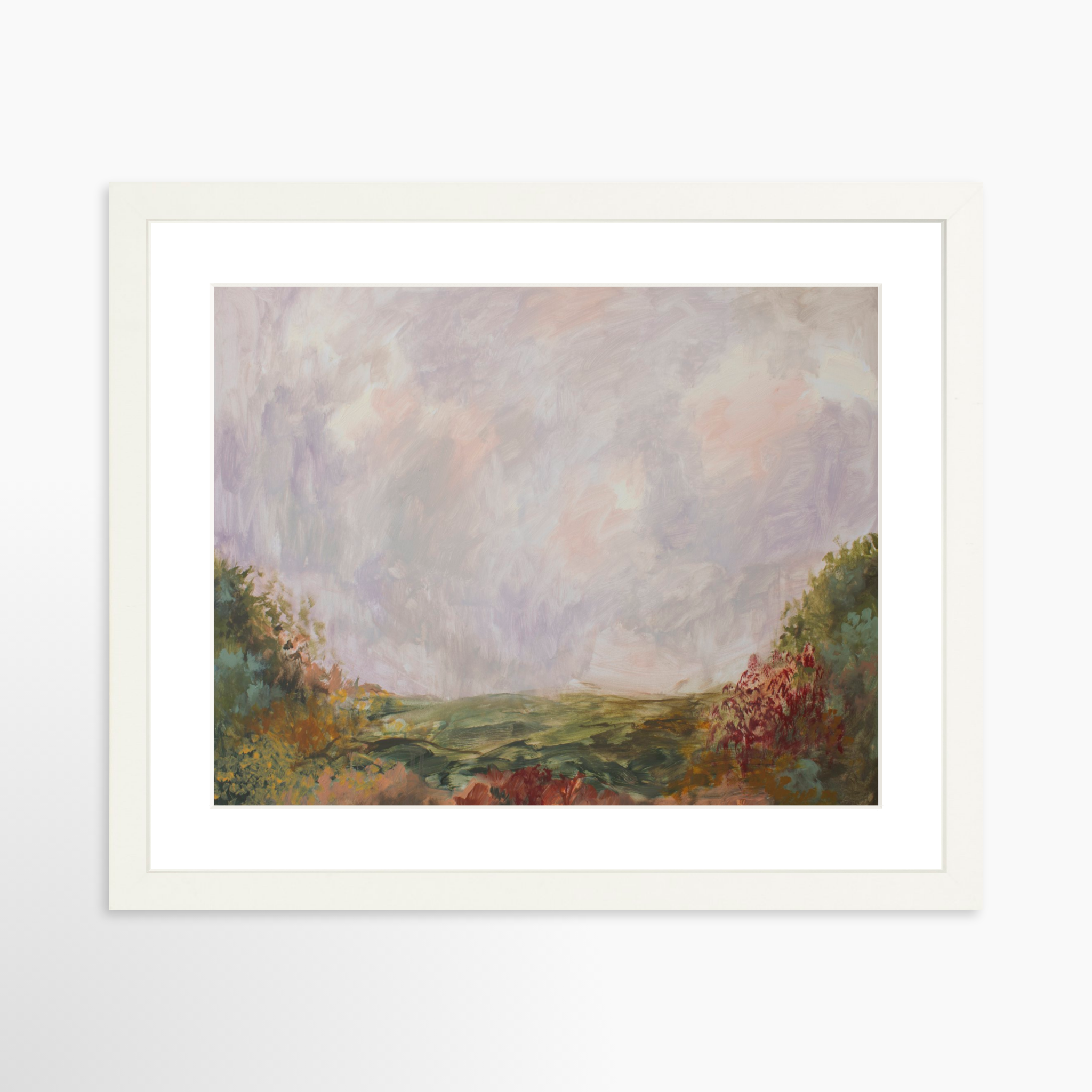 14x11 / White Frame + White Mat