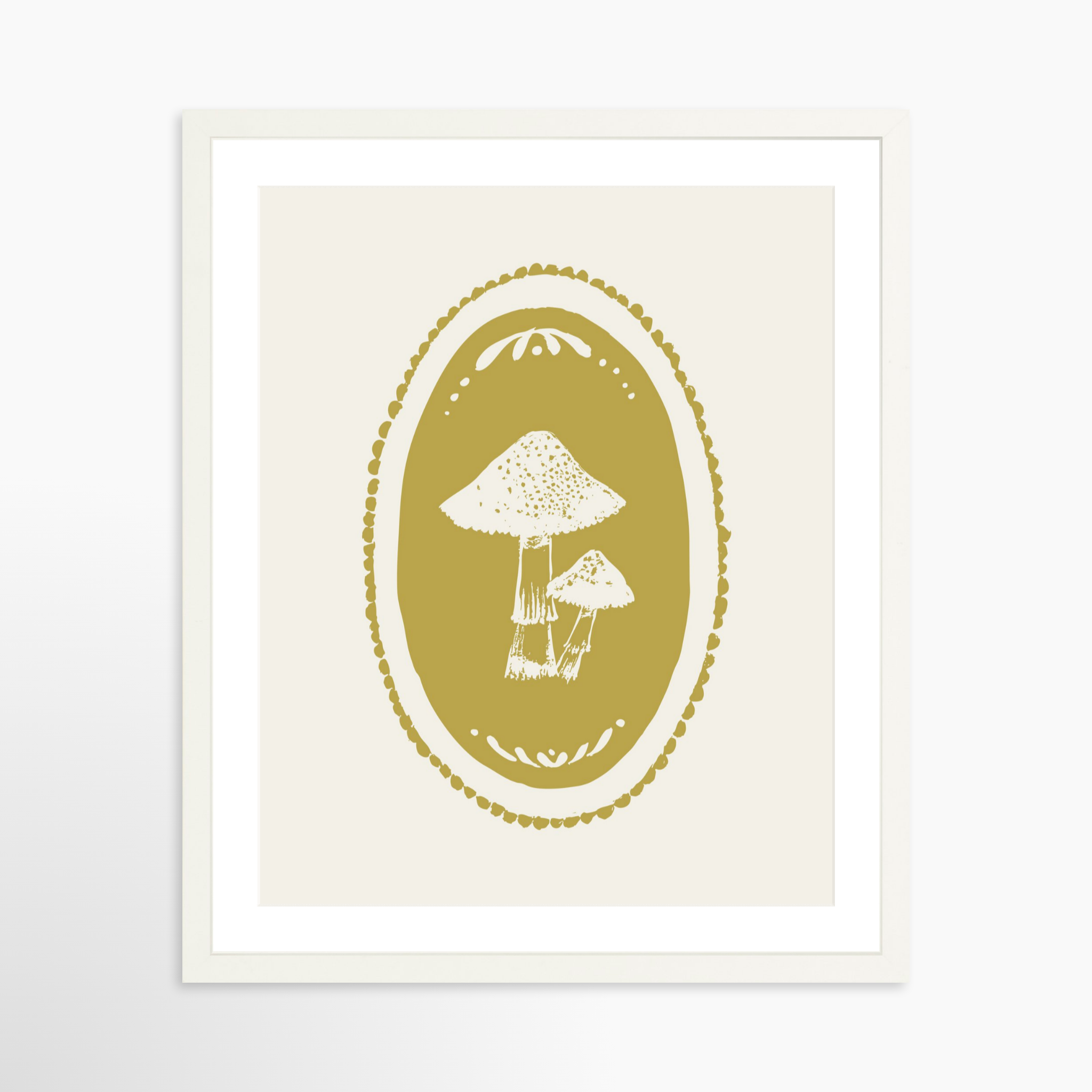 20x24 / White Frame + White Mat