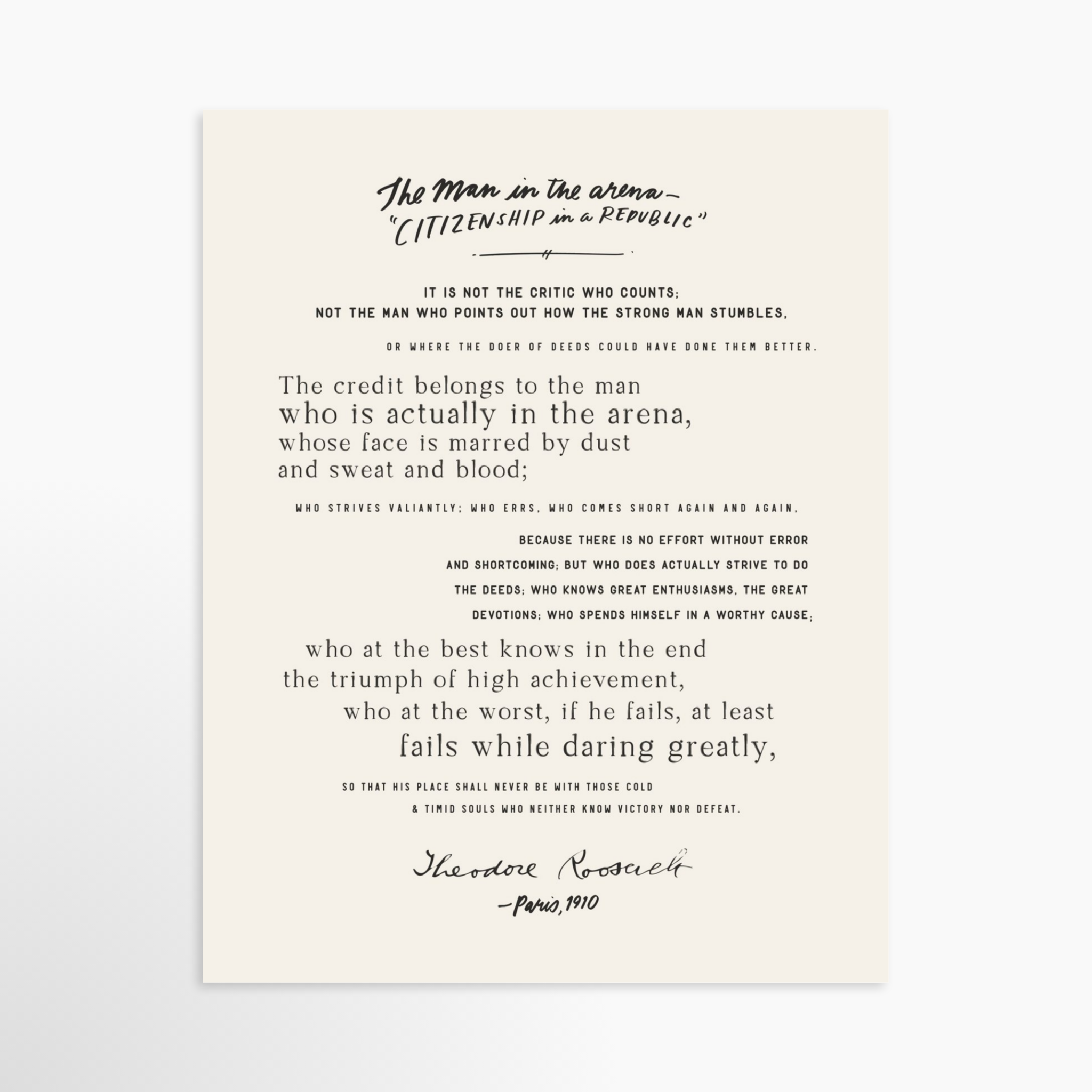11x14 / Luxe Art Print (Unframed)