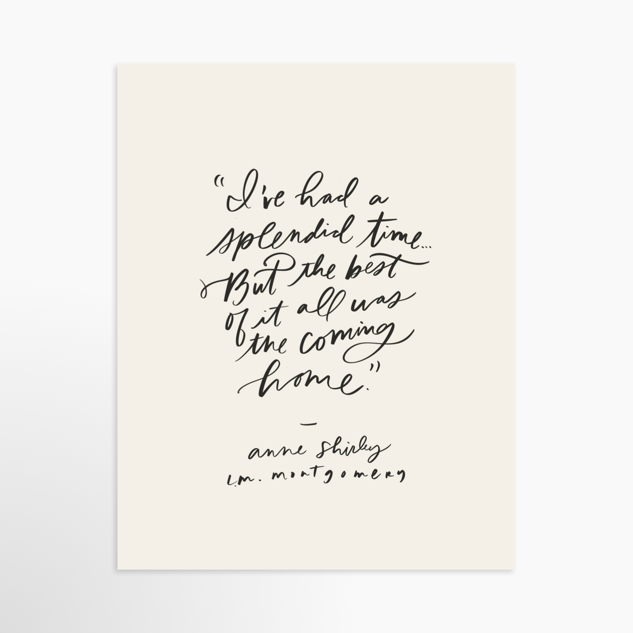 11x14 / Luxe Art Print (Unframed)