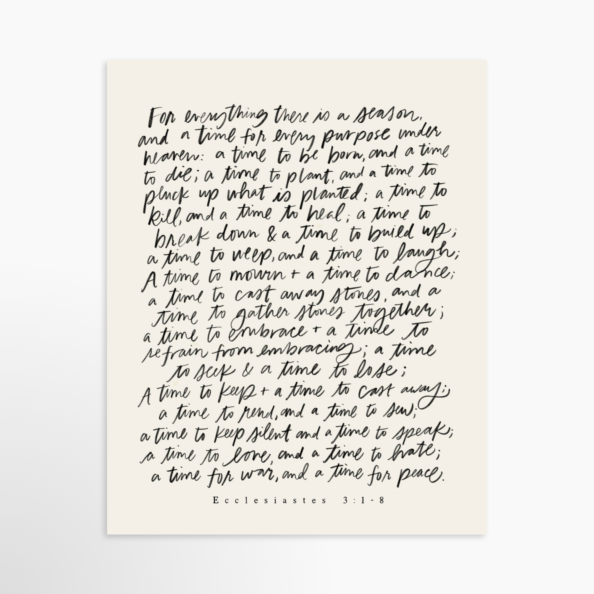 8x10 / Luxe Art Print (Unframed)