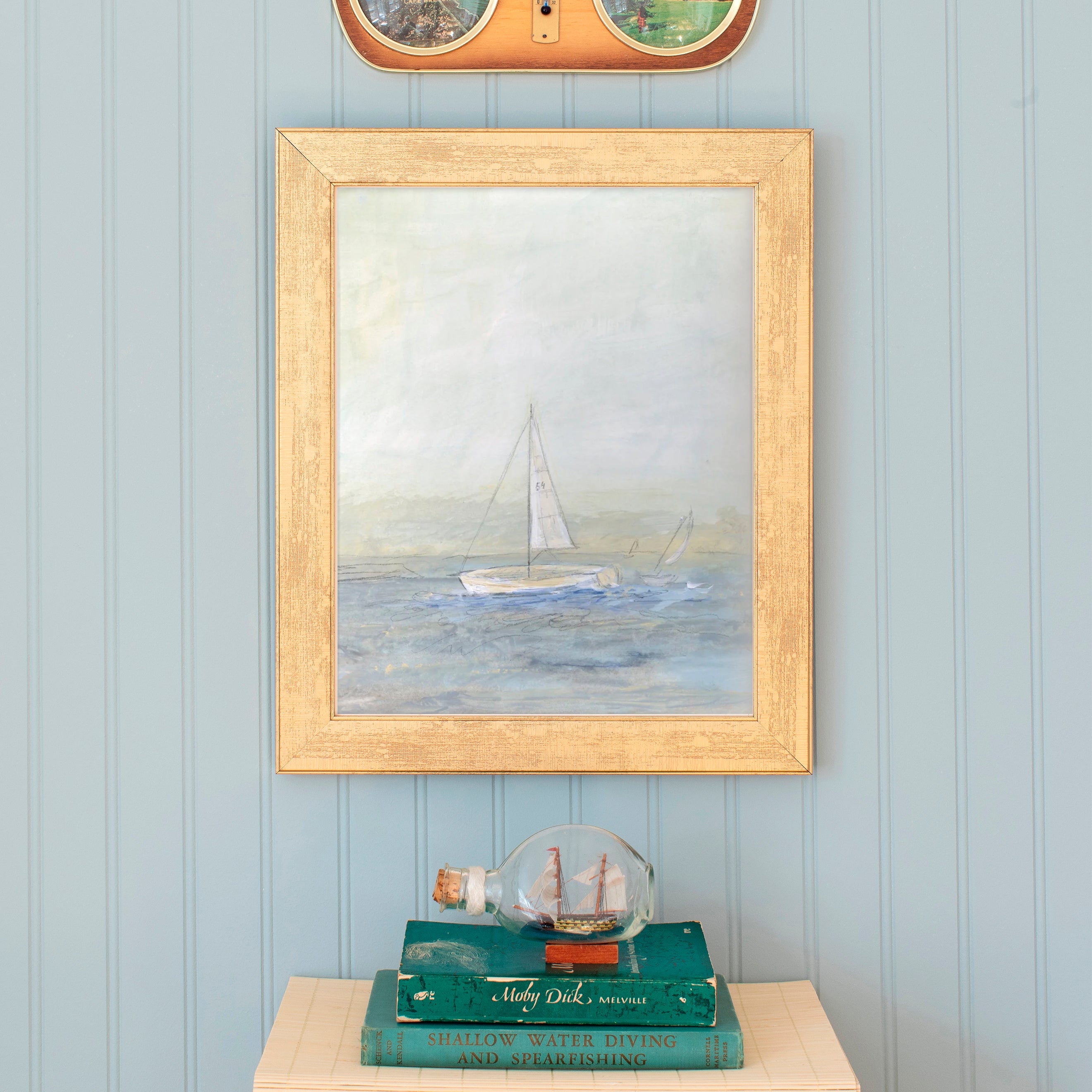 Sail Away Luxe Art Print
