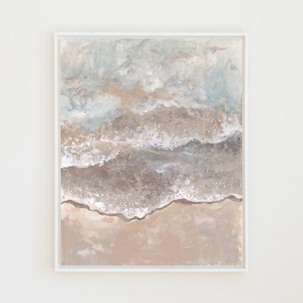 Sandy Shore Canvas Wall Art