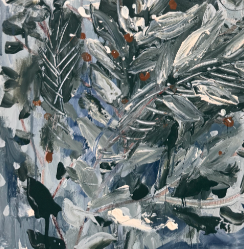 Frosted Pines Canvas