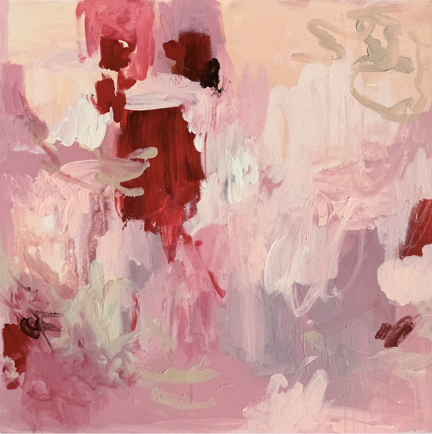 Cherry Bomb Canvas Wall Art (Square)