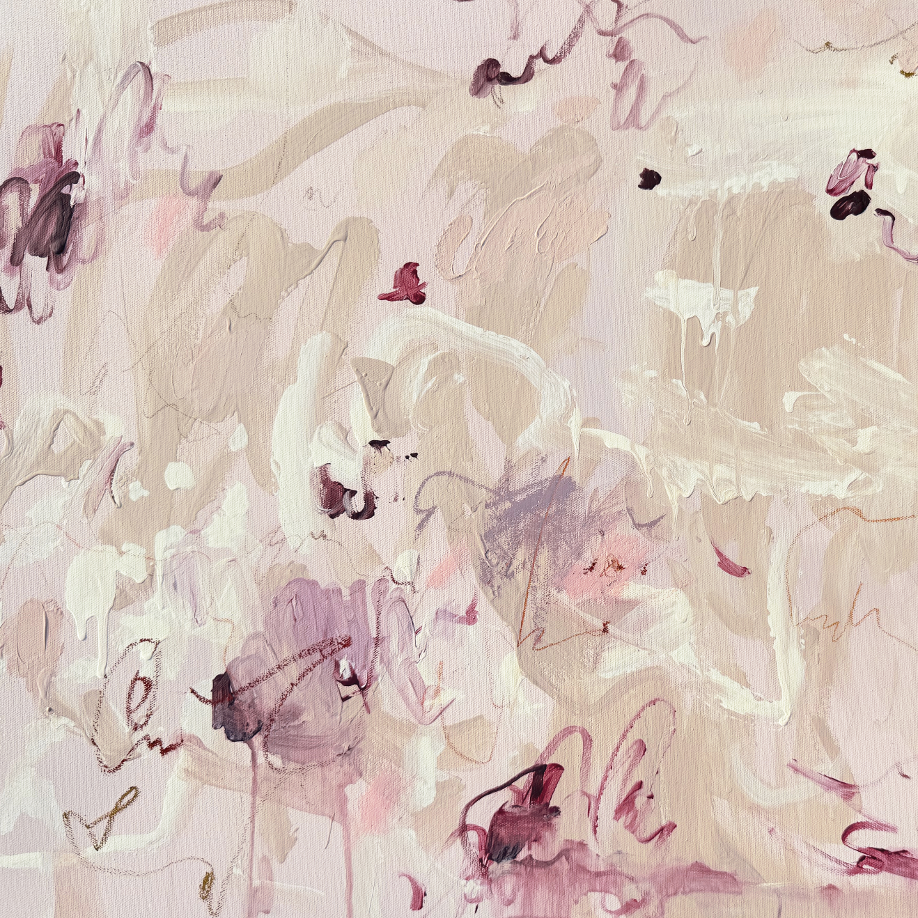 Raspberry Beret Luxe Art Print