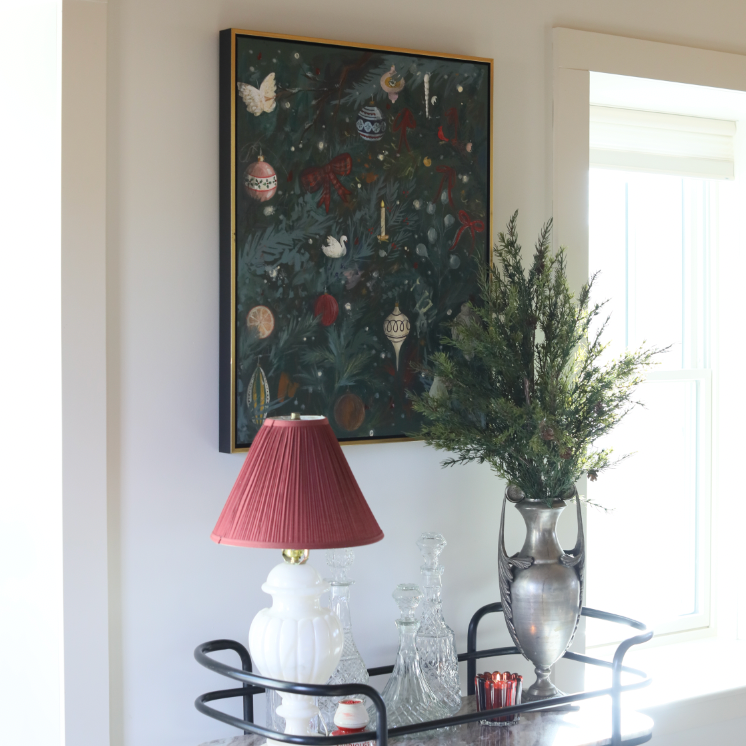 Christmas Shoppe Canvas Wall Art