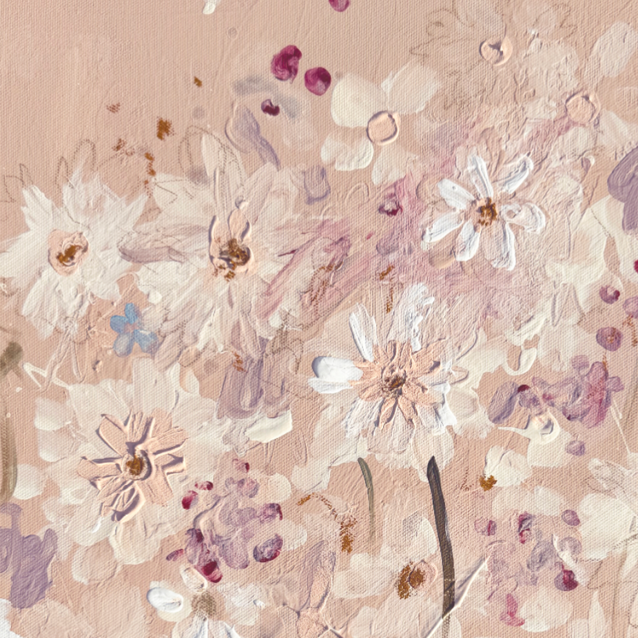 Blushing Blooms (8x10 PDF Download)