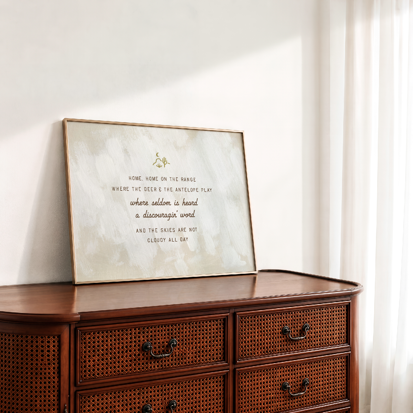 Home on the Range Canvas Wall Art