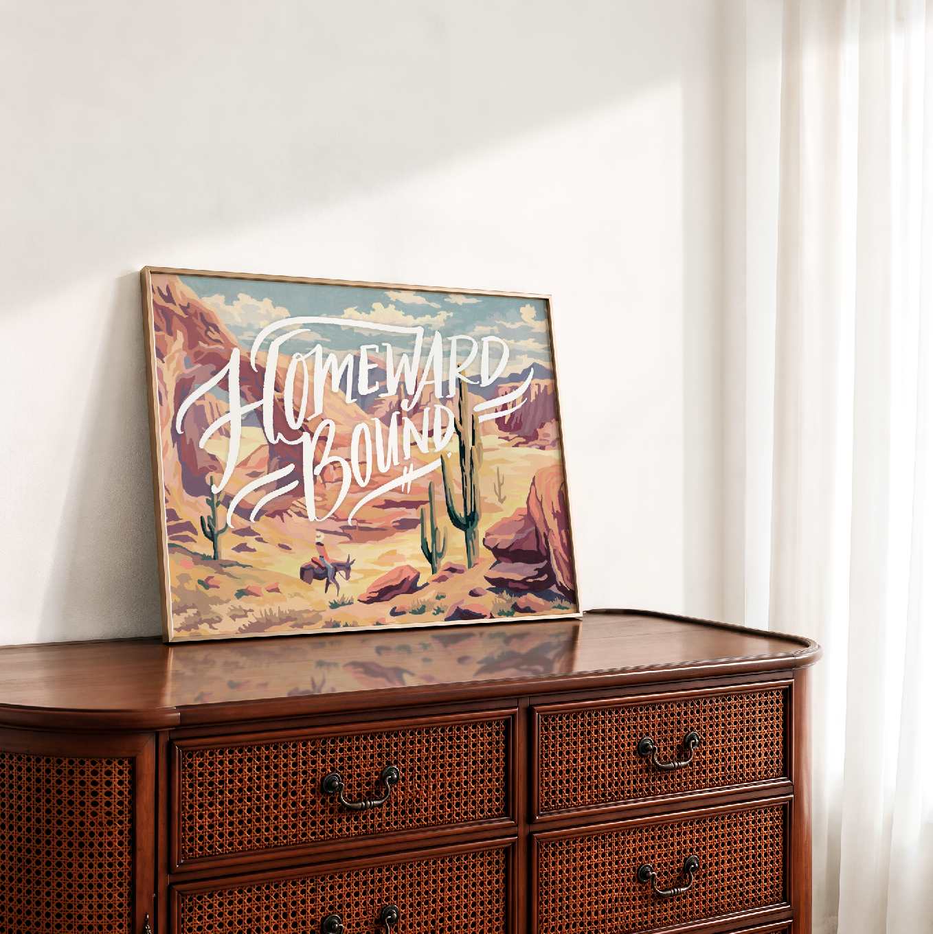 Homeward Bound Canvas Wall Art . Rectangle