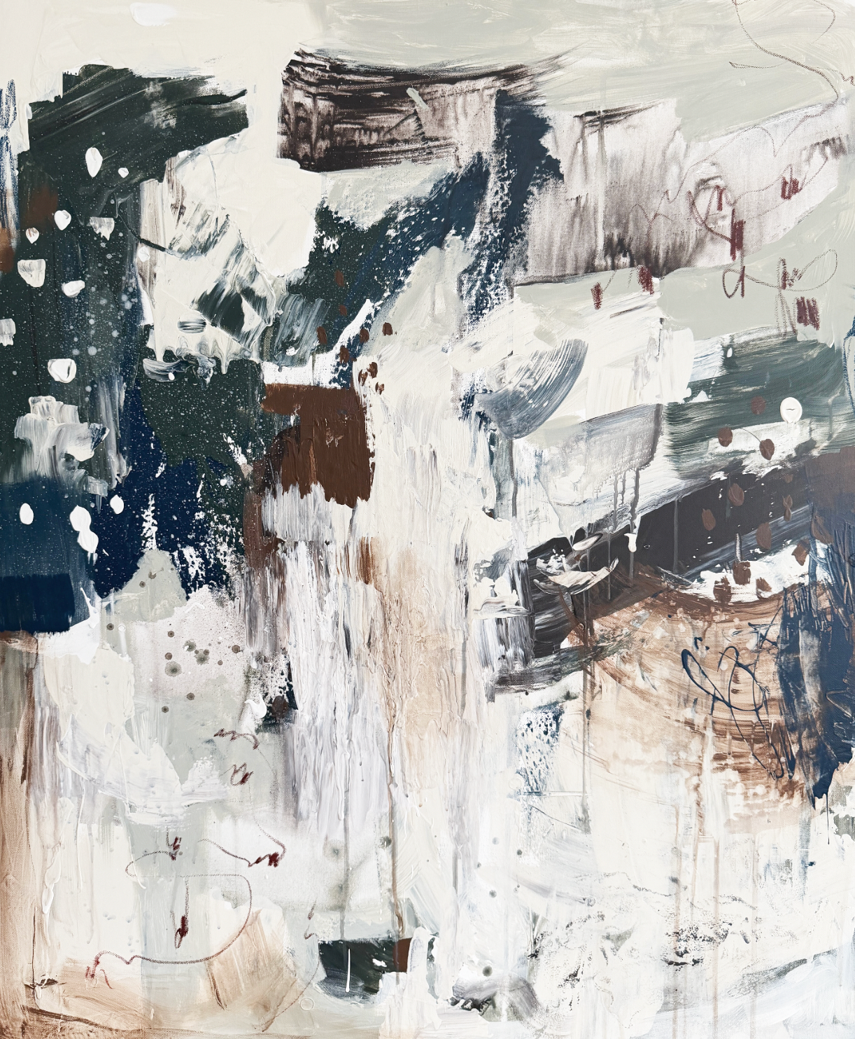 Forest Drift Luxe Art Print