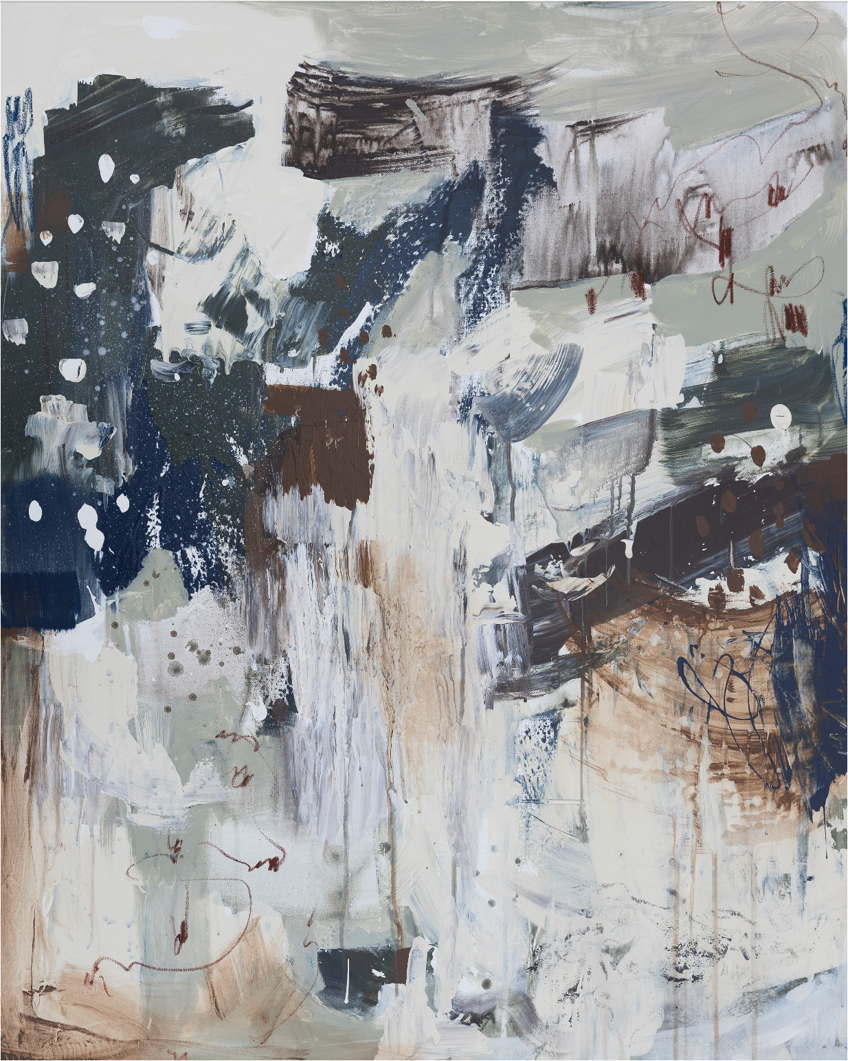 Forest Drift Luxe Art Print