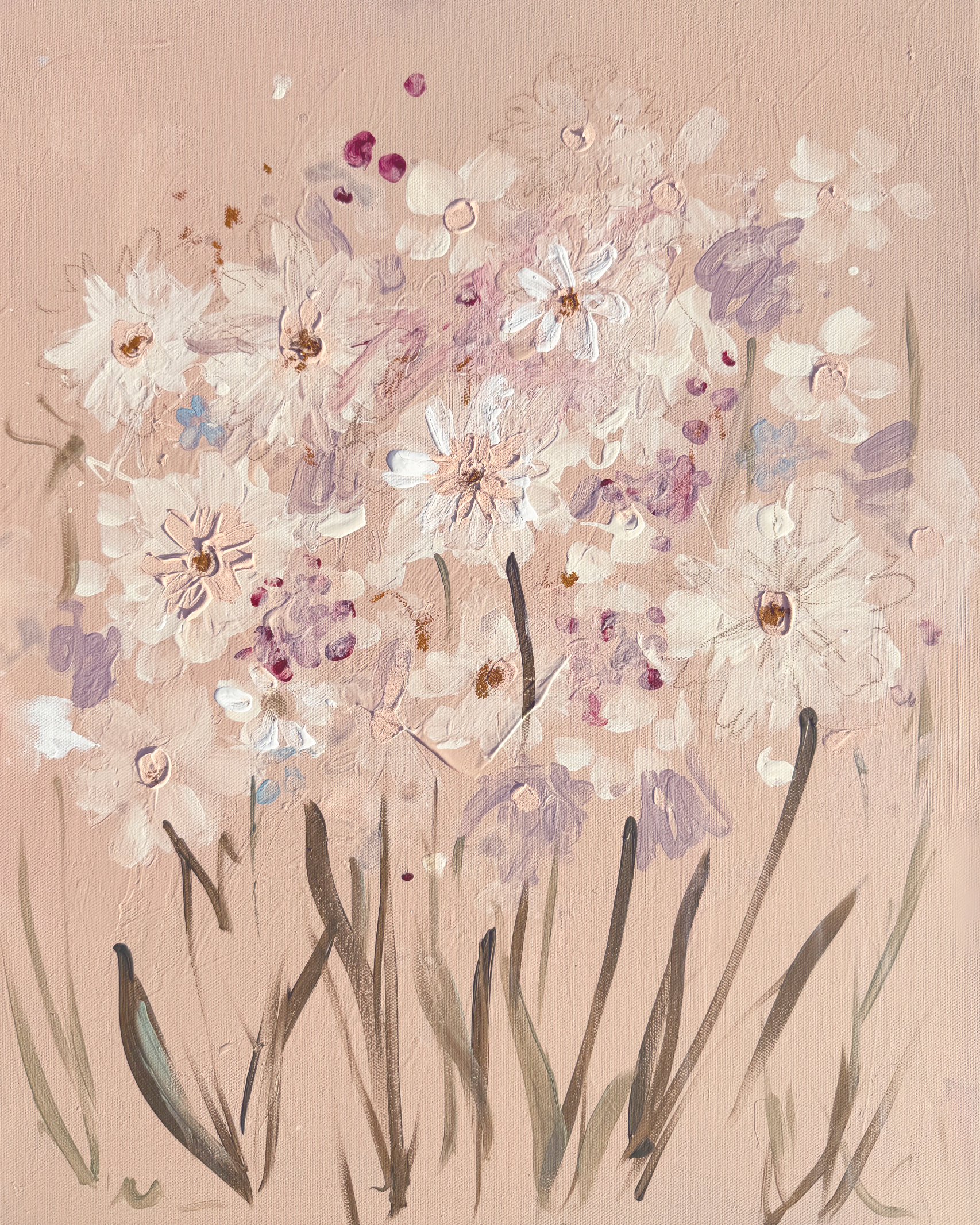 Blushing Blooms (8x10 PDF Download)