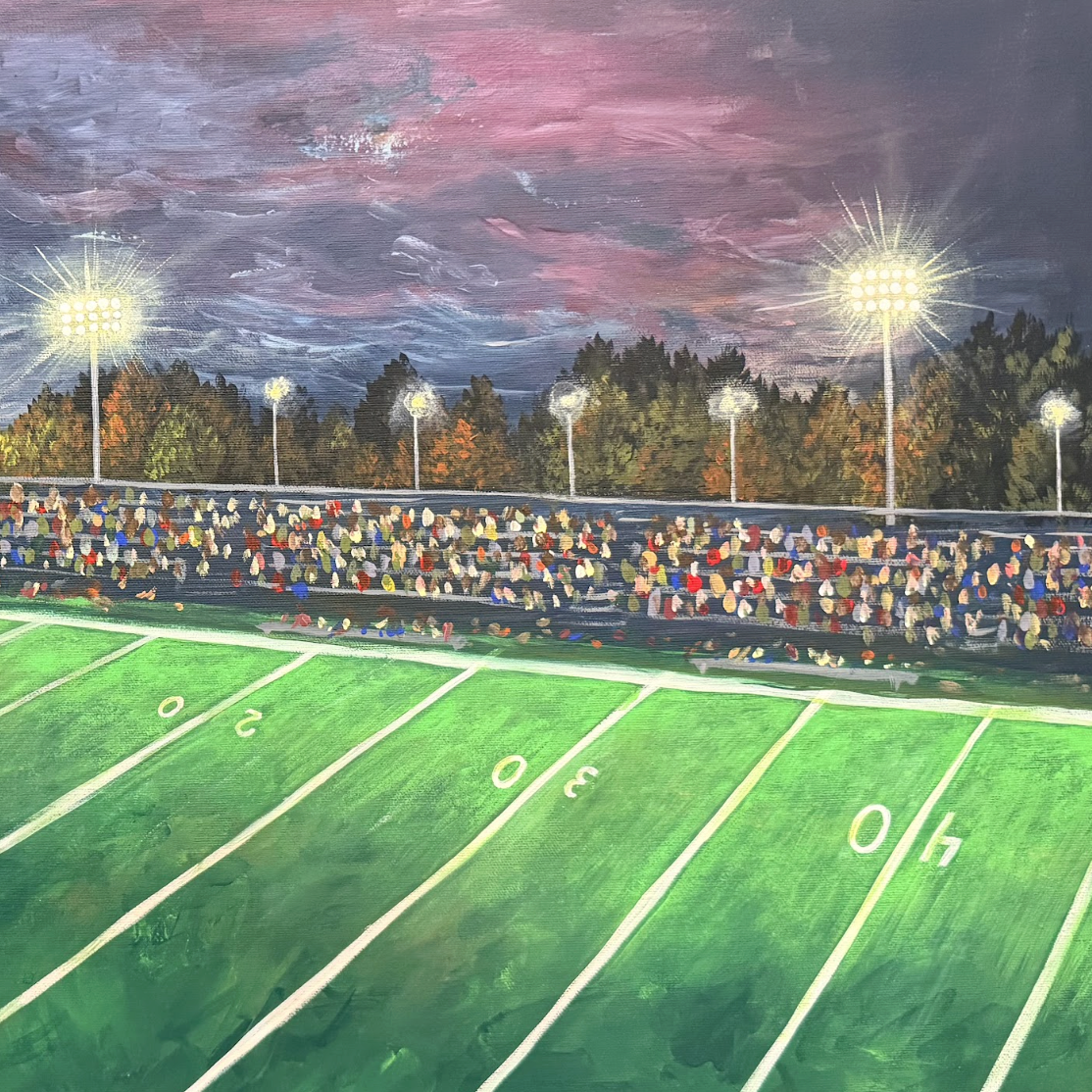 Friday Night Lights Canvas Wall Art