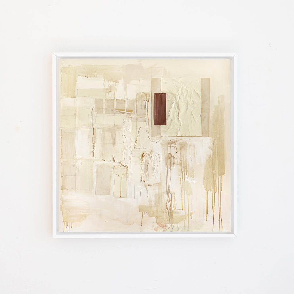 Space Between Canvas Wall Art. Square