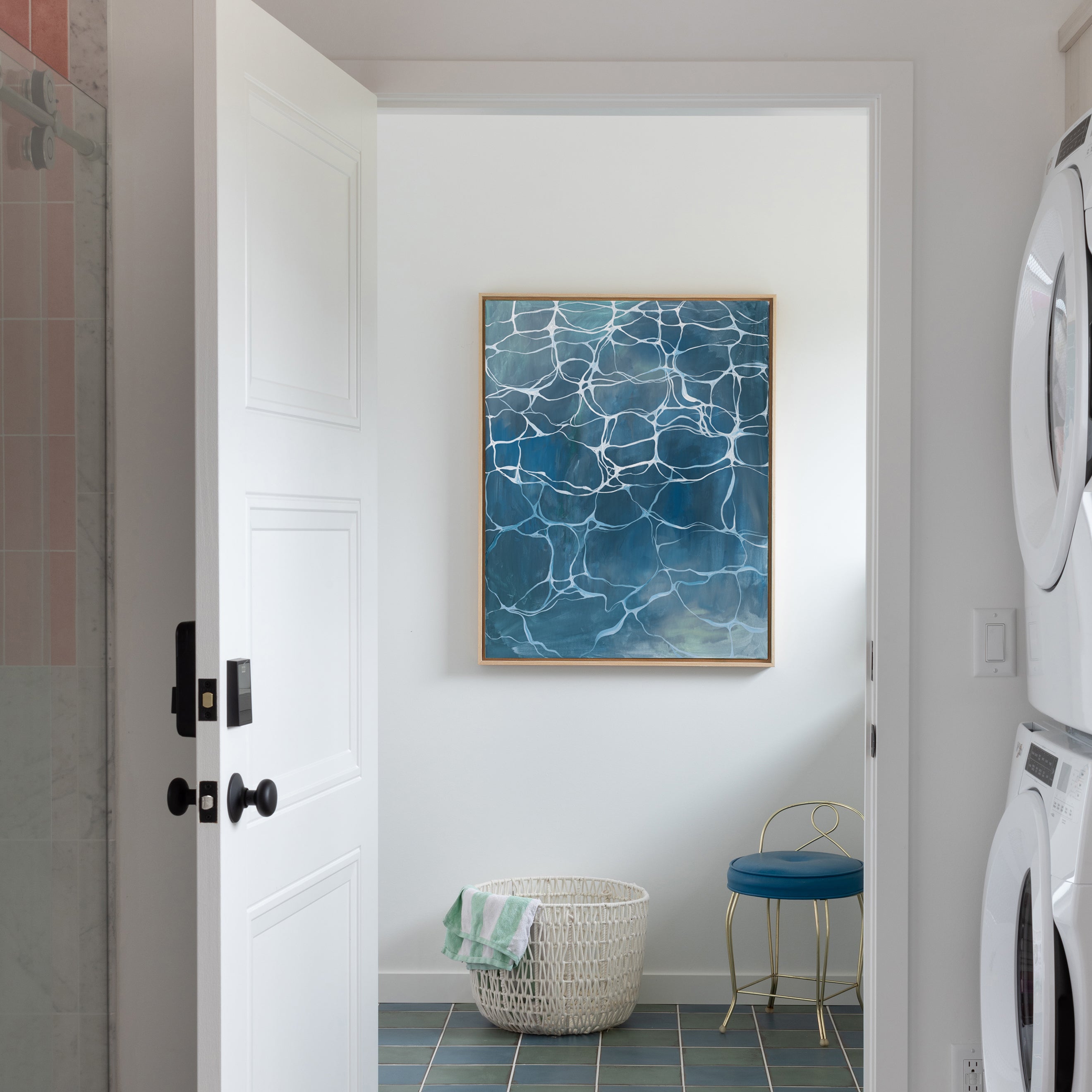 Sparkling Lake Canvas Wall Art