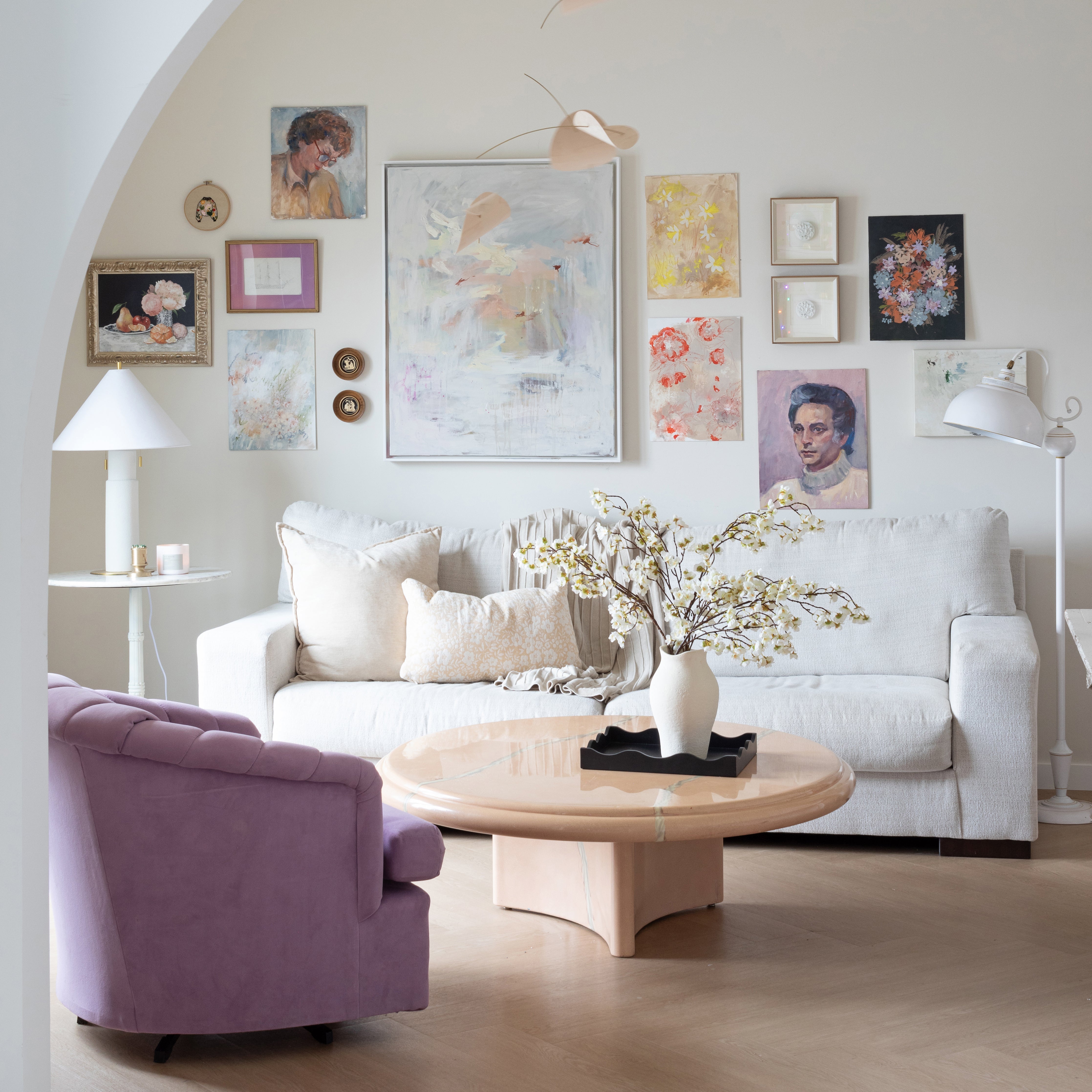 Glimmers Canvas Wall Art