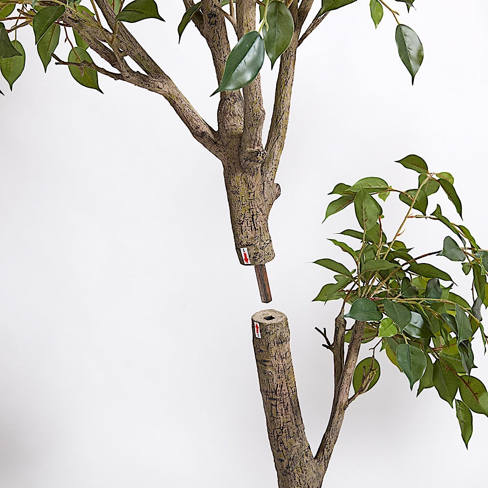 Artificial Ficus Tree with Artisan Planter
