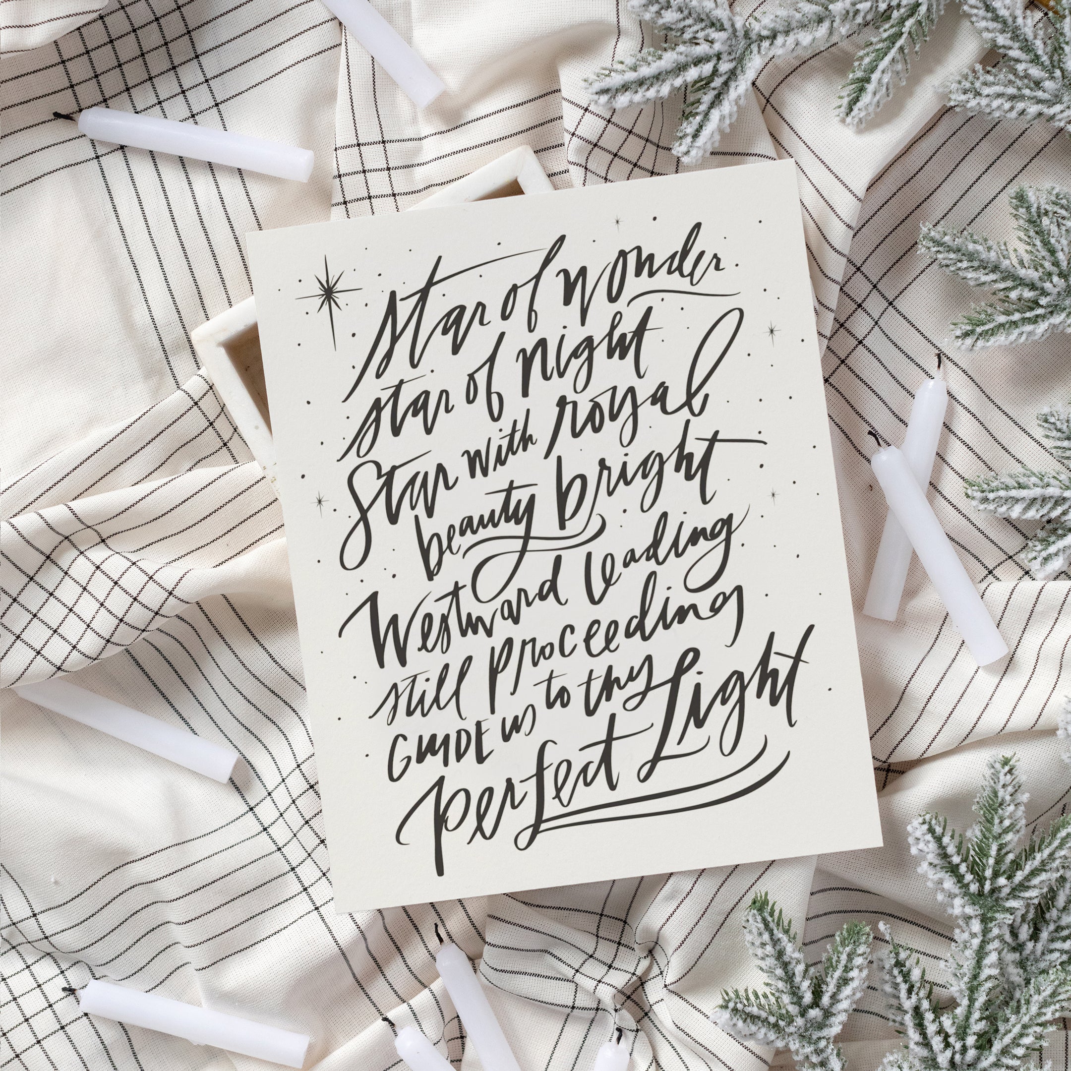 Star of Wonder Luxe Art Print