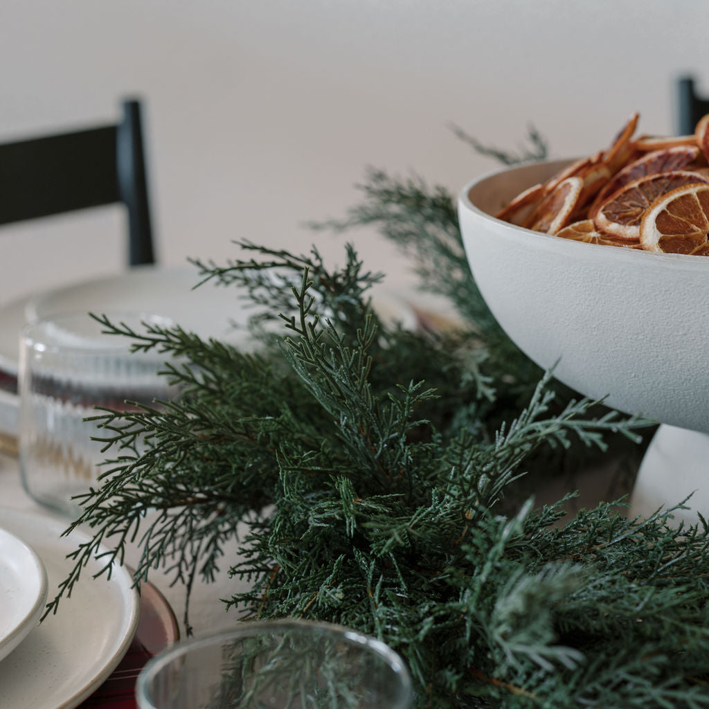 30" Faux Evergreen Cedar Wreath