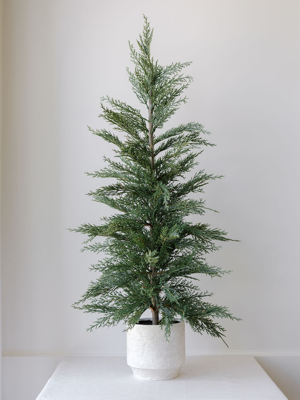 Artificial Evergreen Cedar Tree (Set of 2, 24" / 2’)