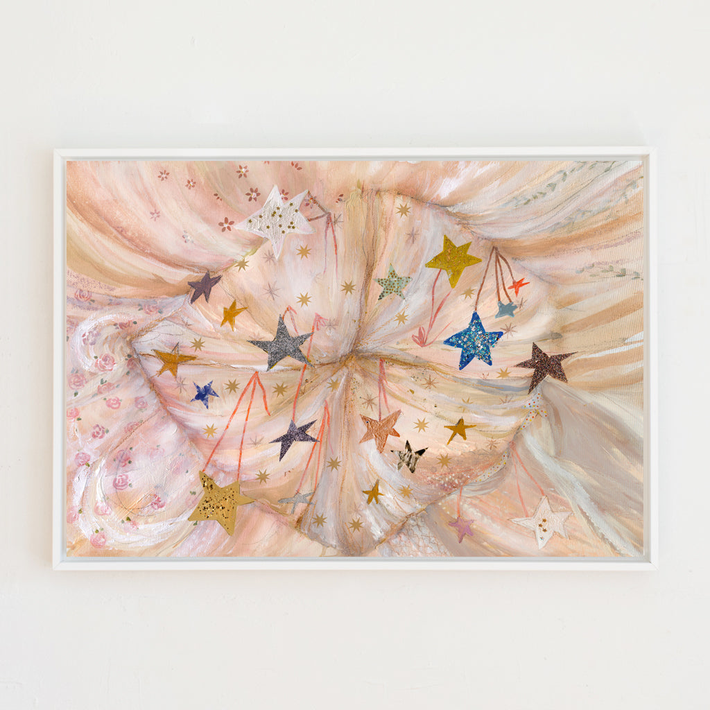 An Exceptionally Great Tent Canvas Wall Art . Rectangle