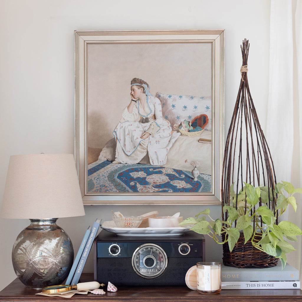 Happiest With My Treasures | Art Print