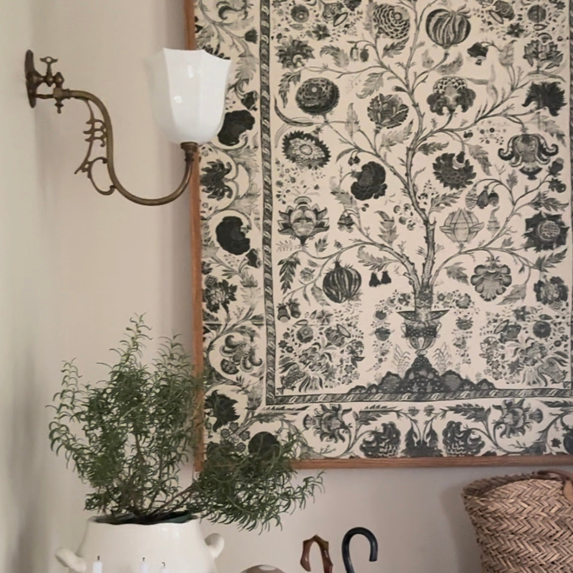 Tree of Life Tapestry Canvas Wall Art