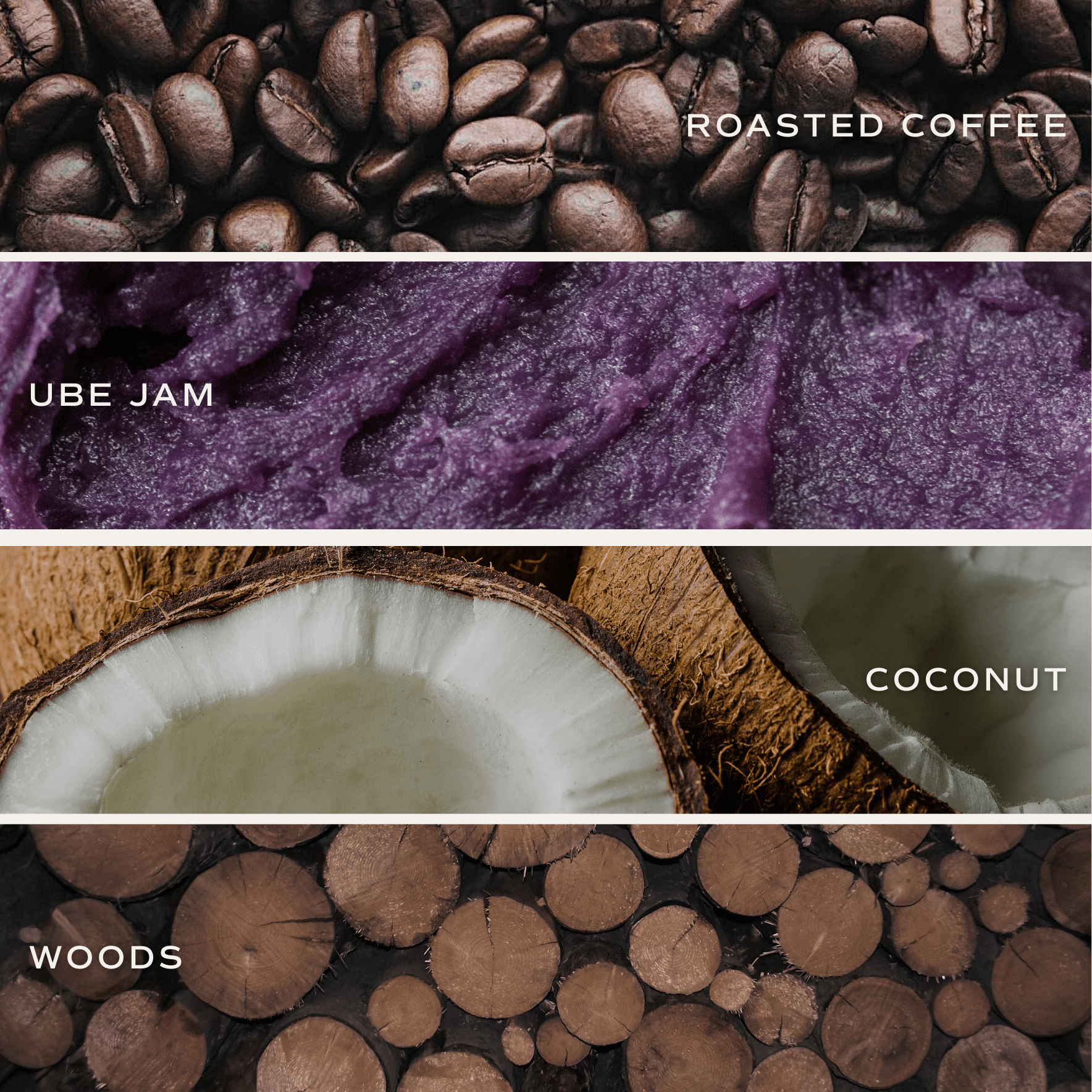 Ube Latte Soy Candle (11oz White Jar)