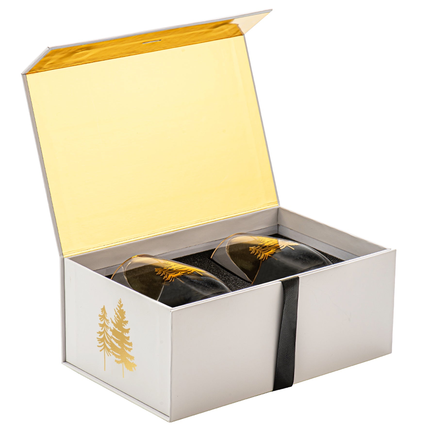 Trees Stemless Wine Glass (Boxed Set of 2)