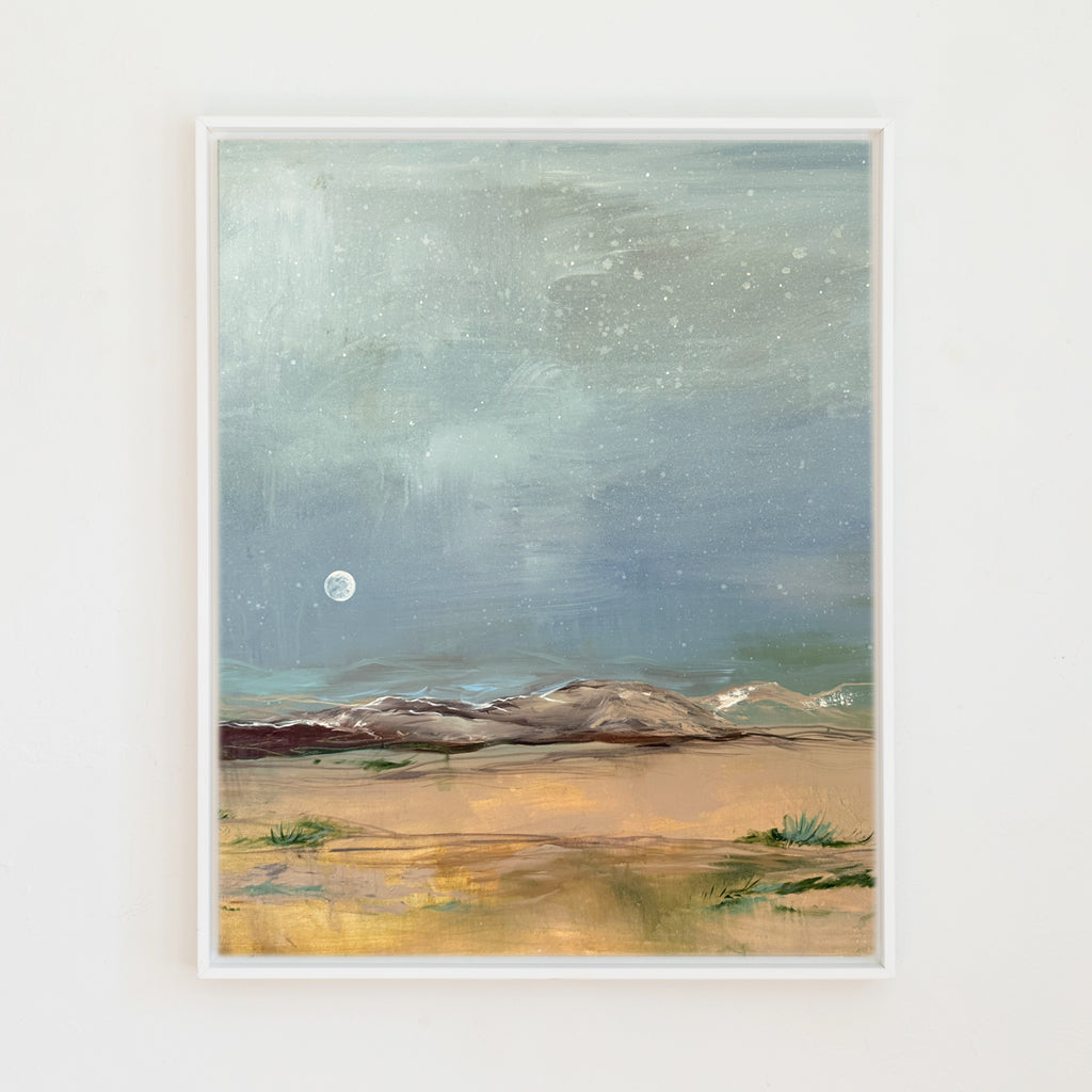 Wide Open Spaces Canvas Wall Art. vertical