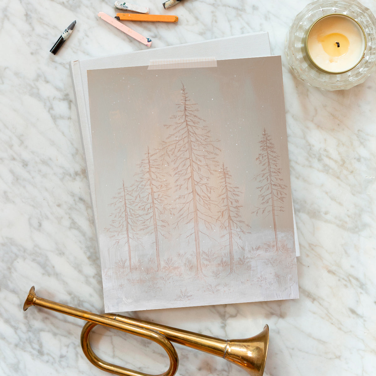 The Winter Still Luxe Art Print