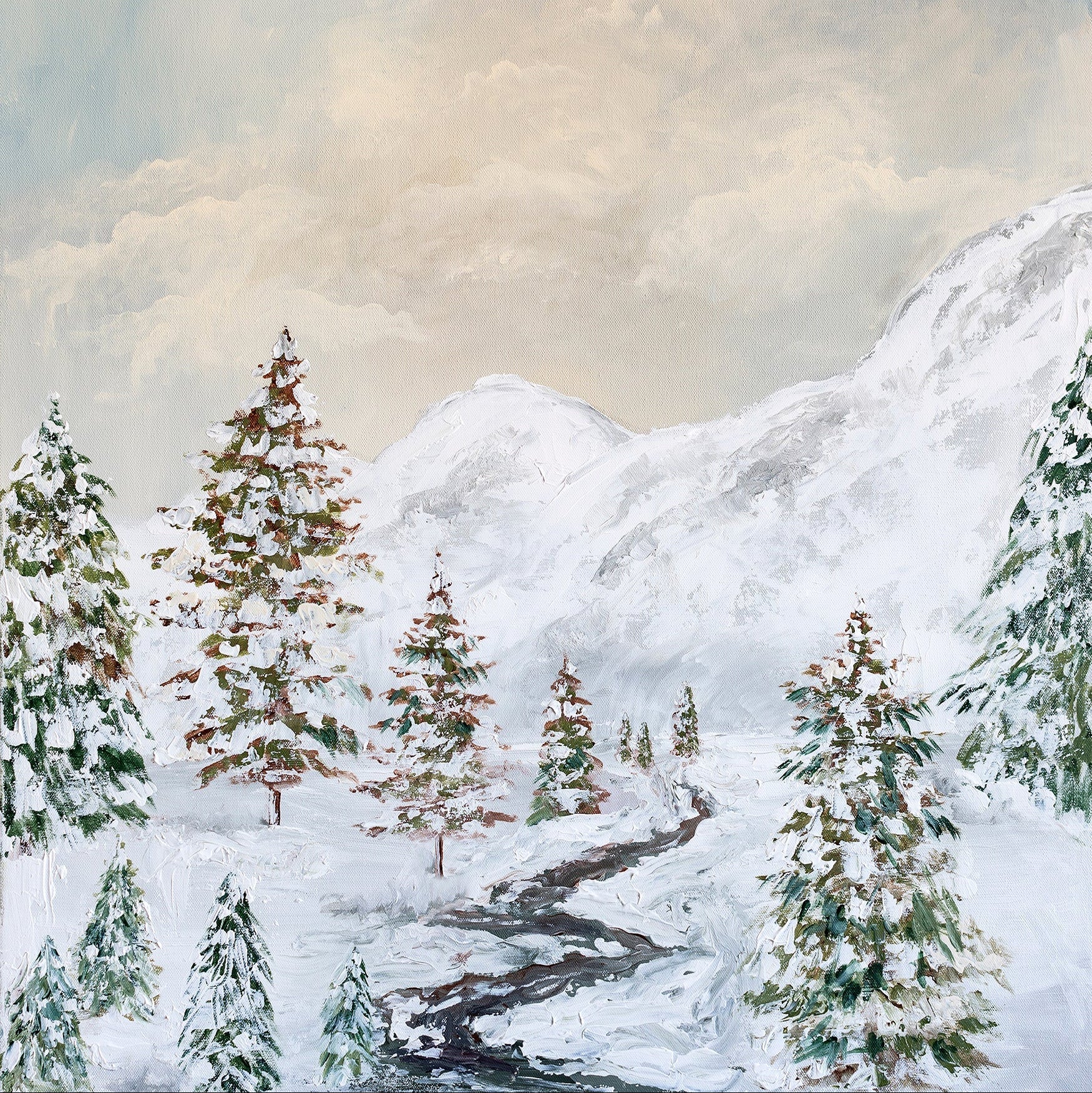 Winter Wonderland Luxe Art Print