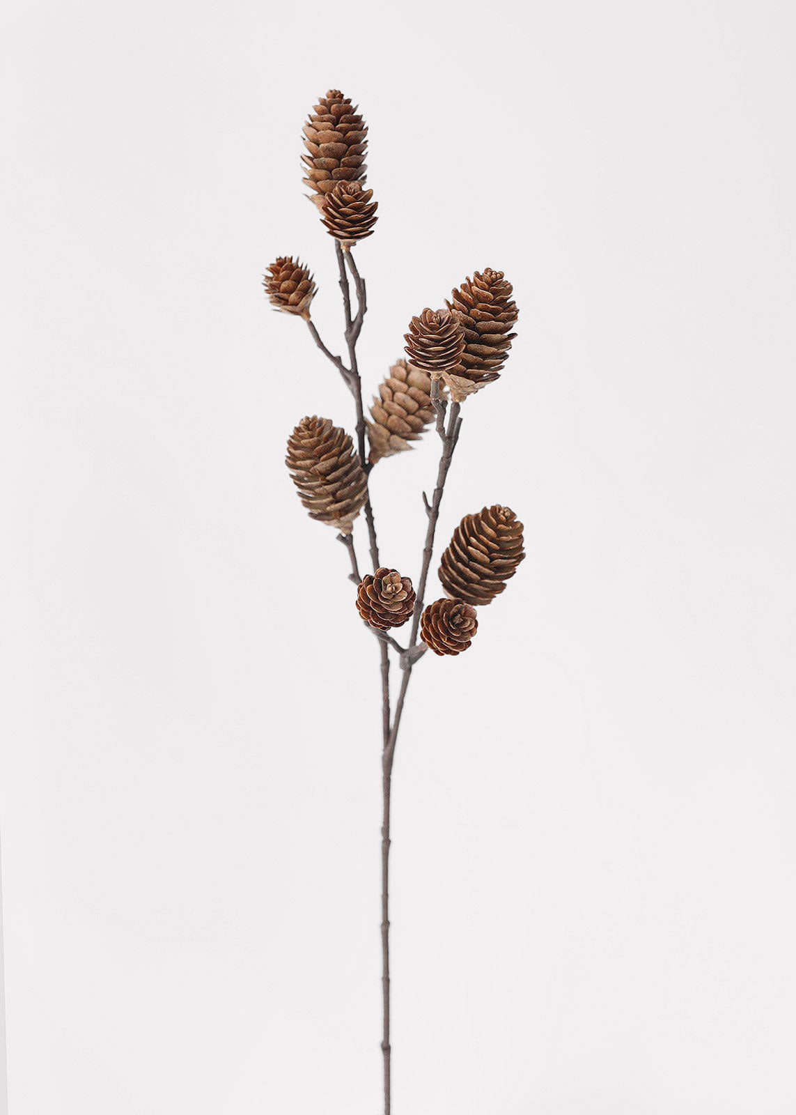 Artificial Pine Cone Branch Winter Decor - 28.5"