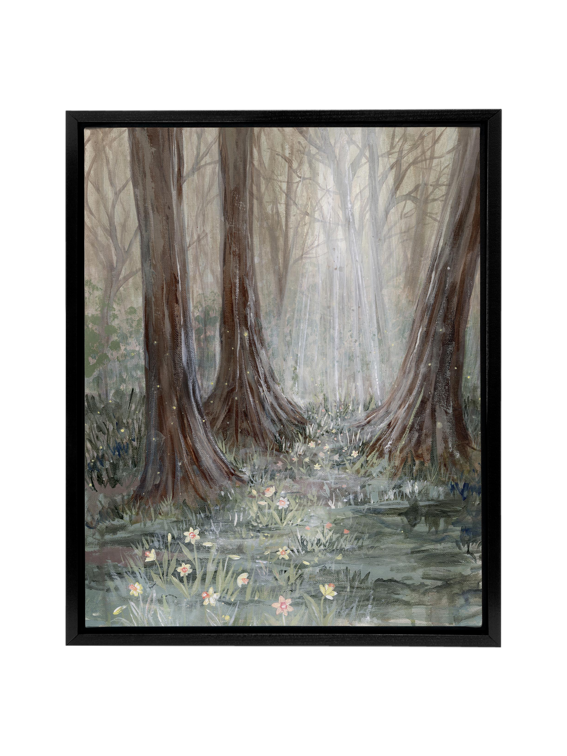 A Light Through the Trees | Canvas