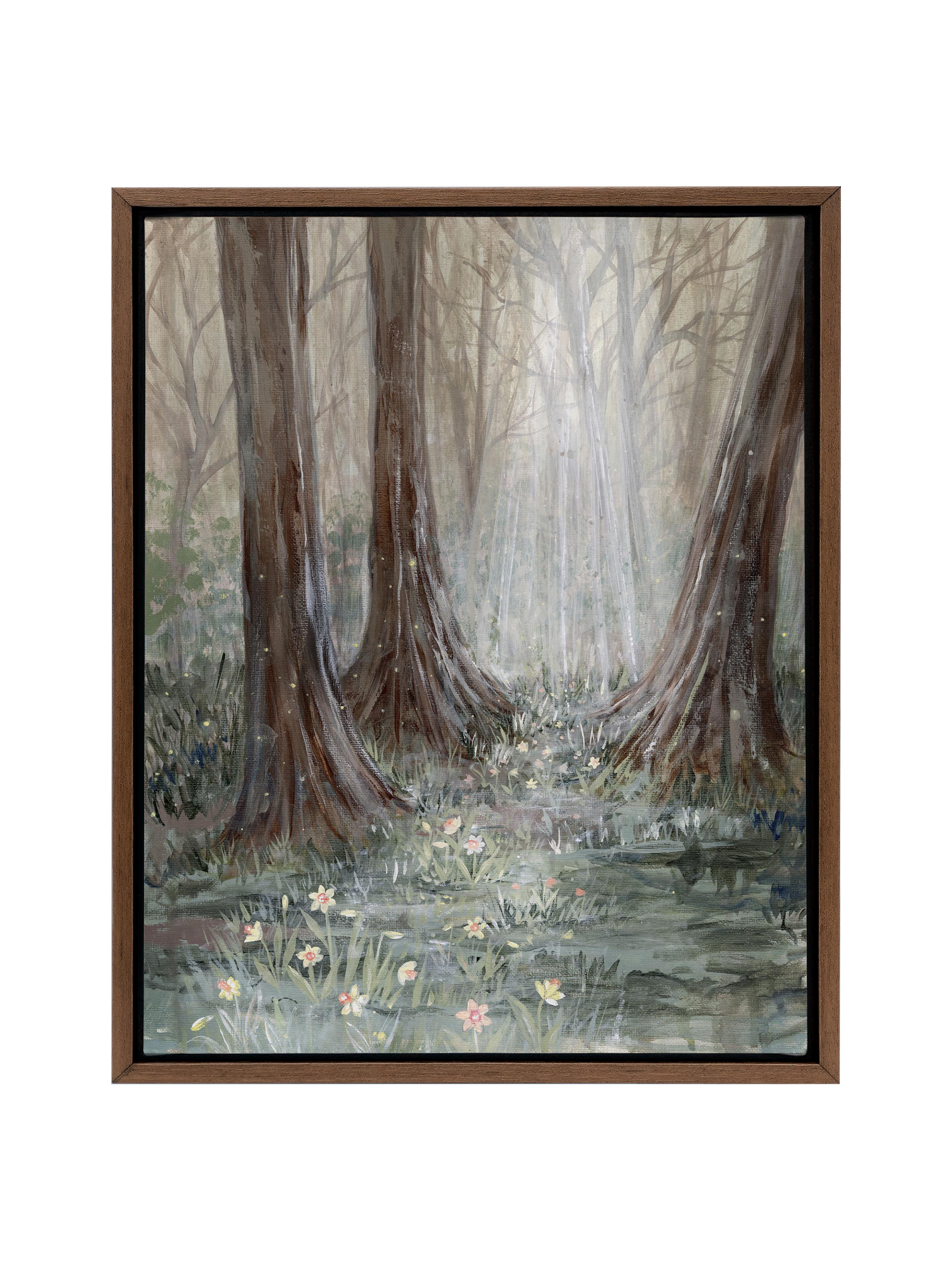 A Light Through the Trees | Canvas