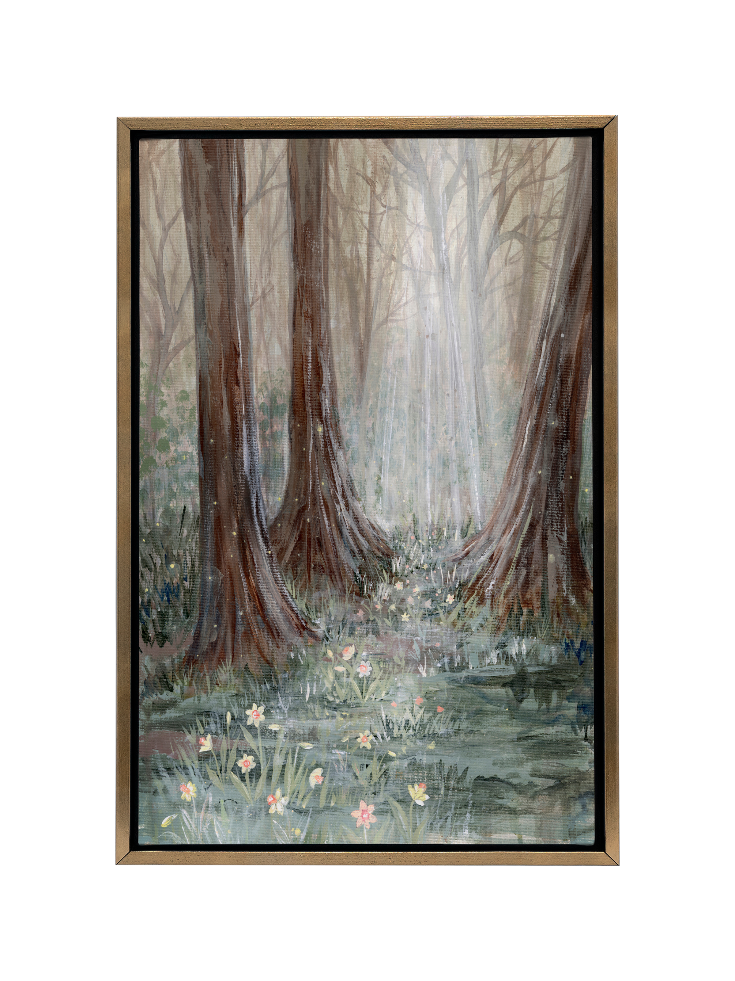 A Light Through the Trees | Canvas
